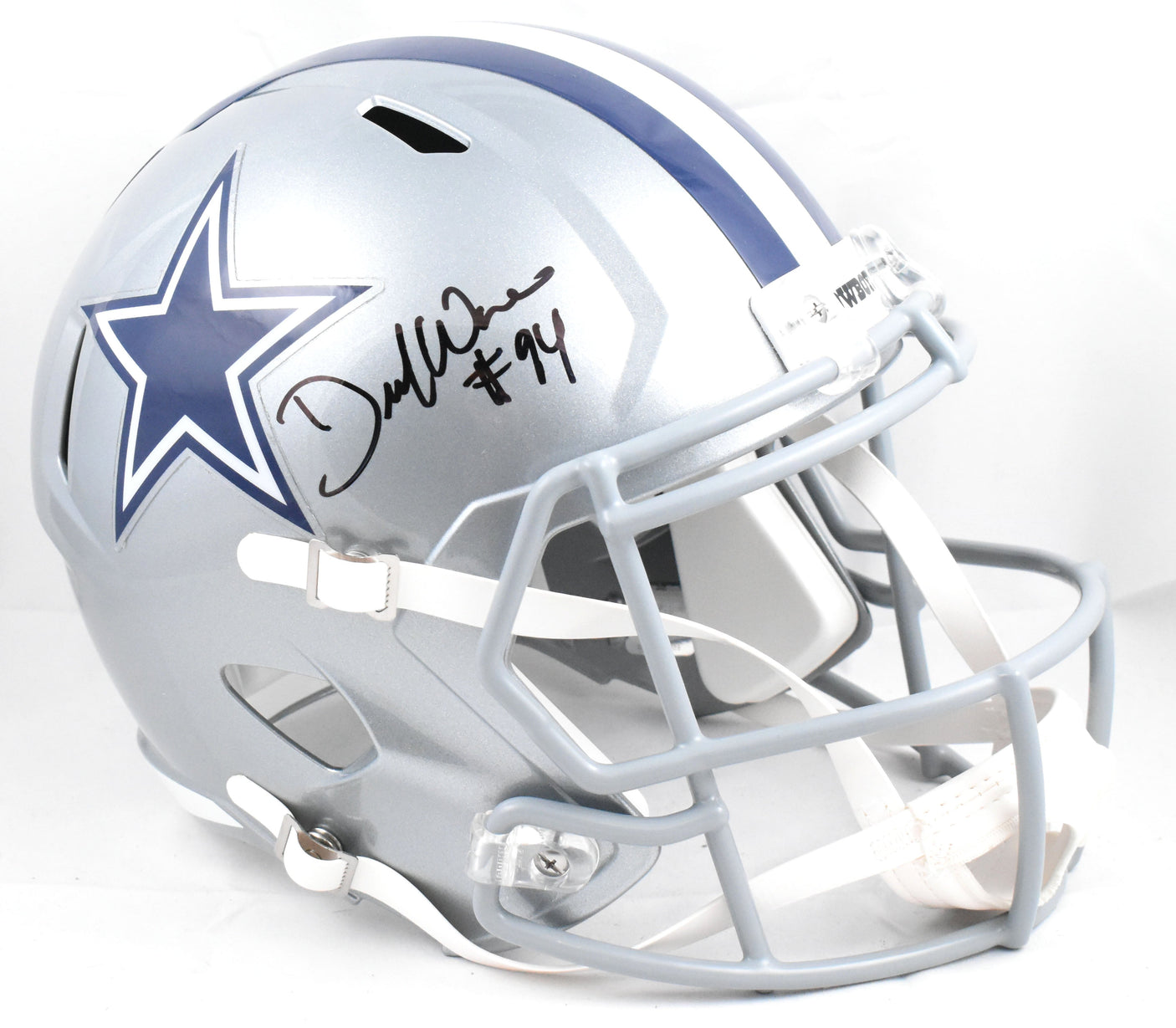DeMarcus Ware Autographed Dallas Cowboys F/S Speed Helmet - Beckett W Hologram
