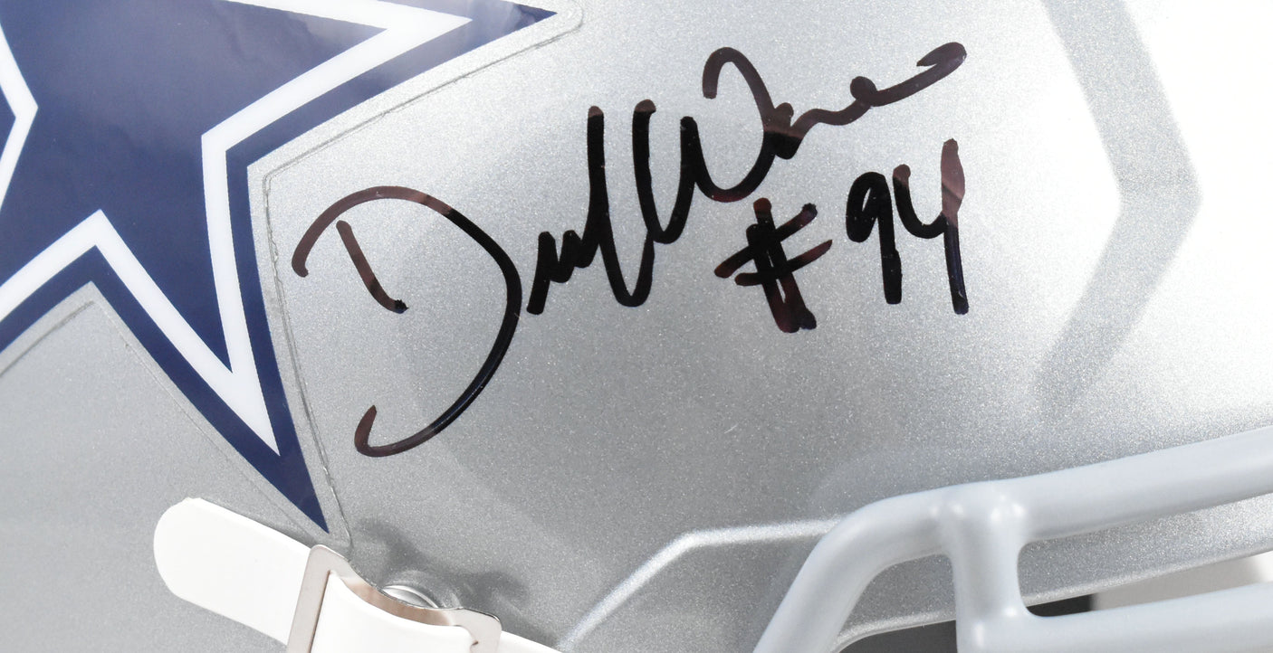 DeMarcus Ware Autographed Dallas Cowboys F/S Speed Helmet - Beckett W Hologram