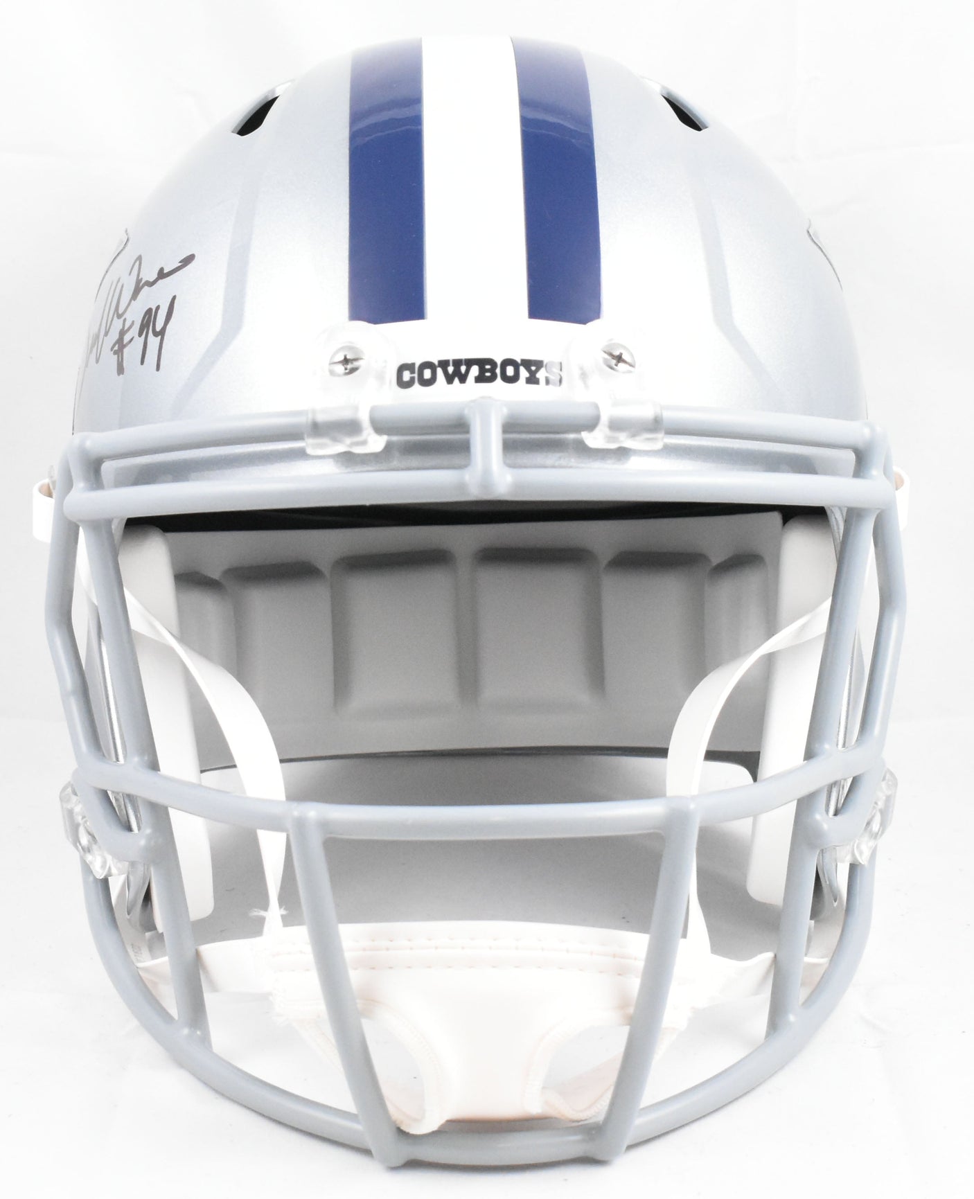 DeMarcus Ware Autographed Dallas Cowboys F/S Speed Helmet - Beckett W Hologram
