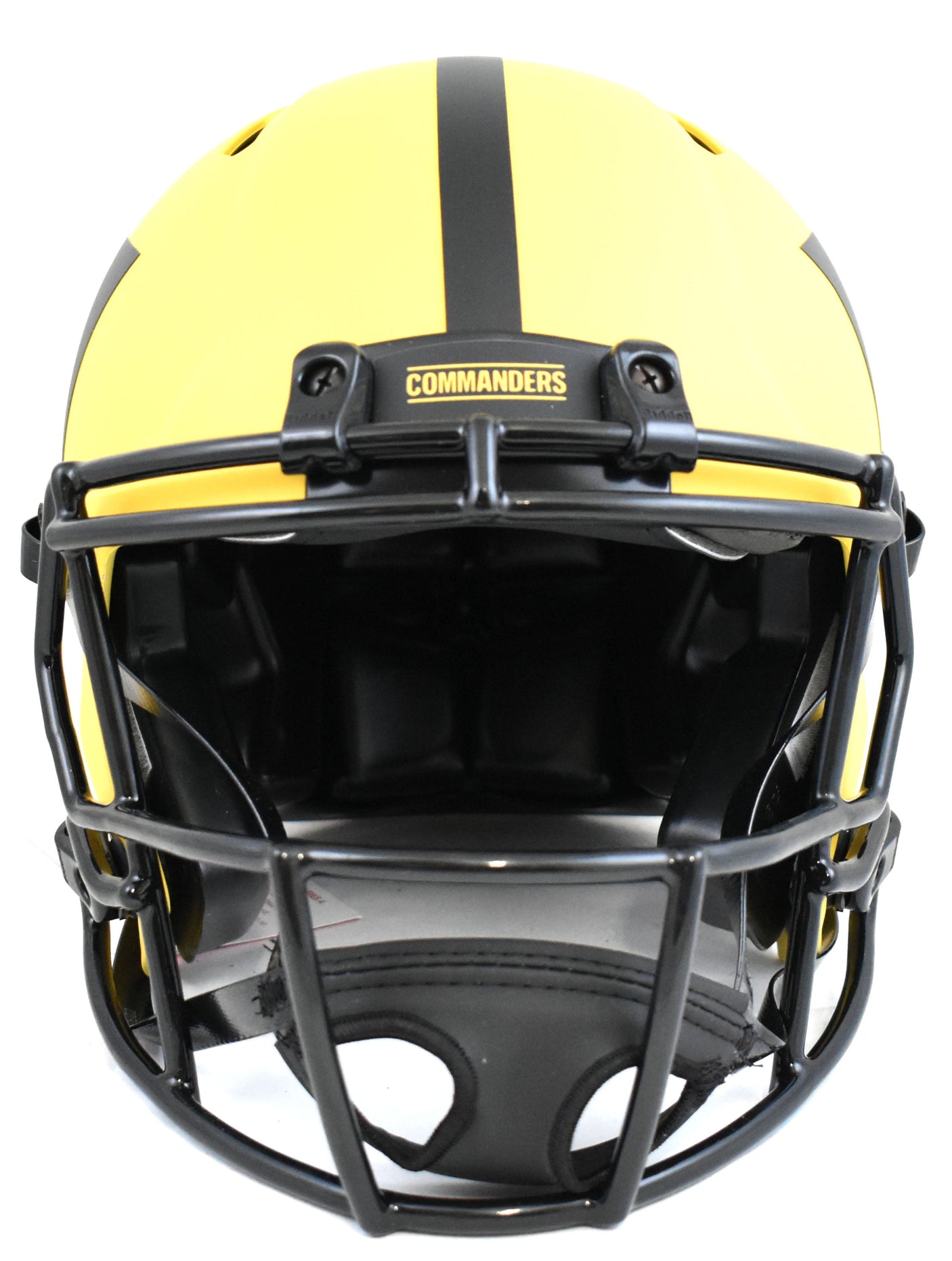 Terry McLaurin Signed Commanders F/S Rave Speed Authentic Helmet- Beckett W Holo