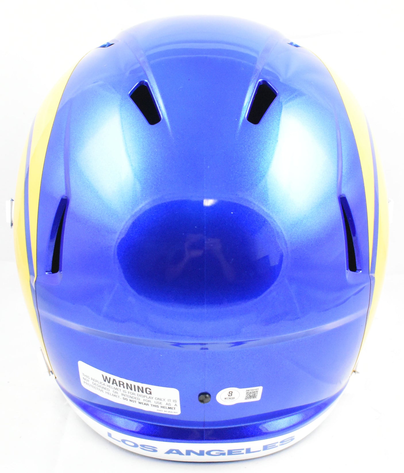 Jared Verse Autographed Los Angeles Rams F/S Speed Helmet - Beckett W Hologram