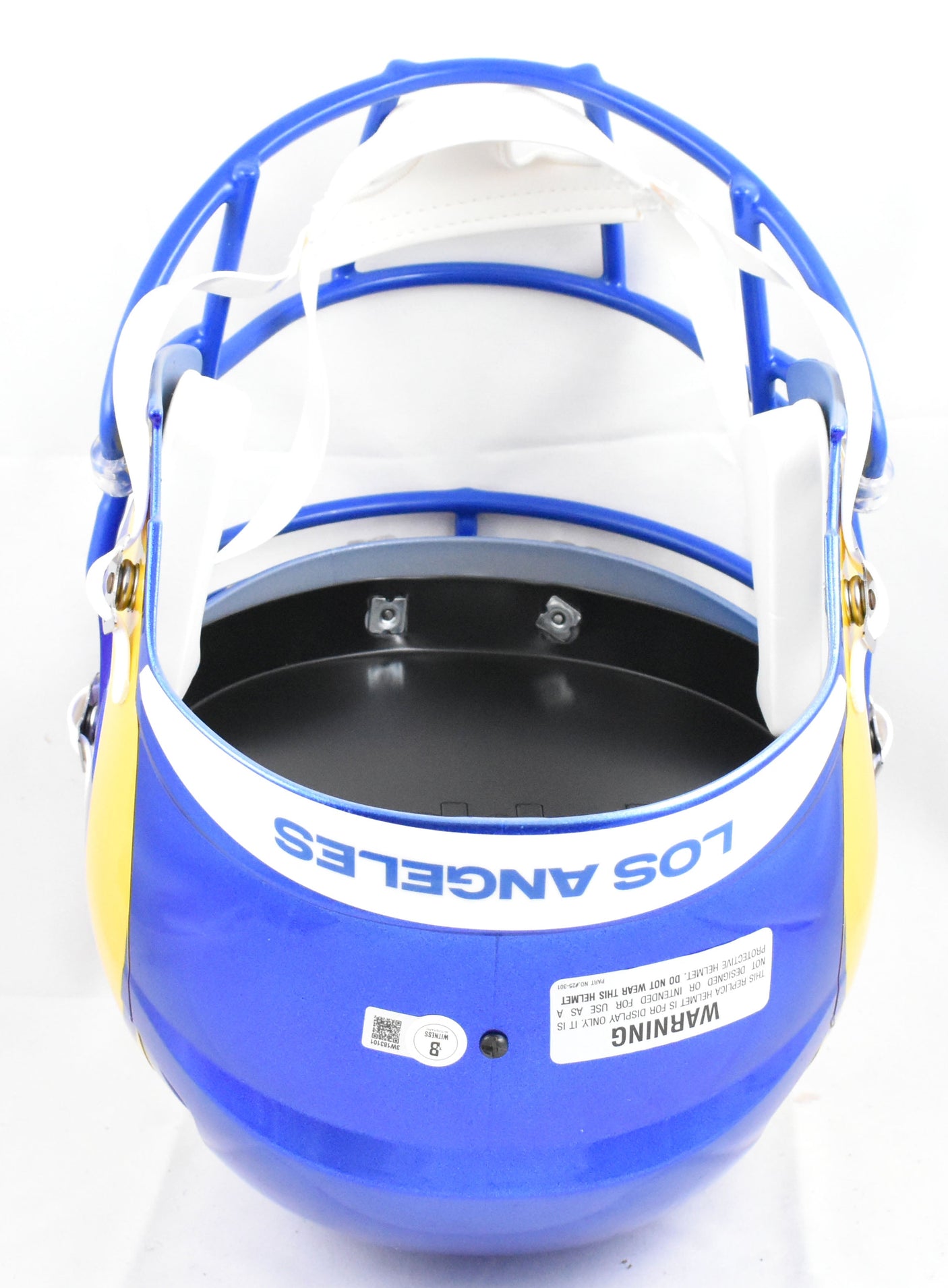 Jared Verse Autographed Los Angeles Rams F/S Speed Helmet - Beckett W Hologram