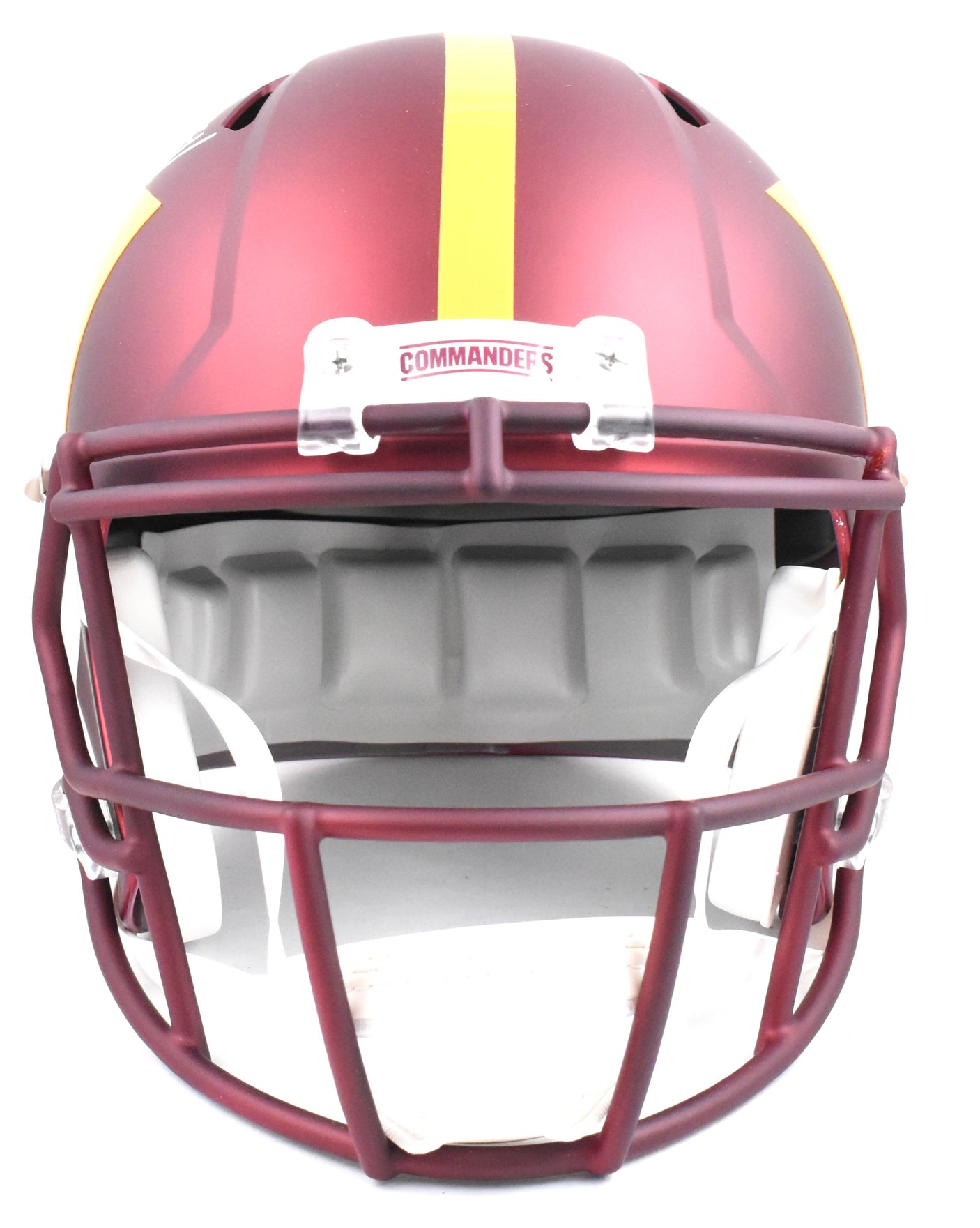 Frankie Luvu Autographed Washington Commanders F/S Speed Helmet - Beckett W Hologram