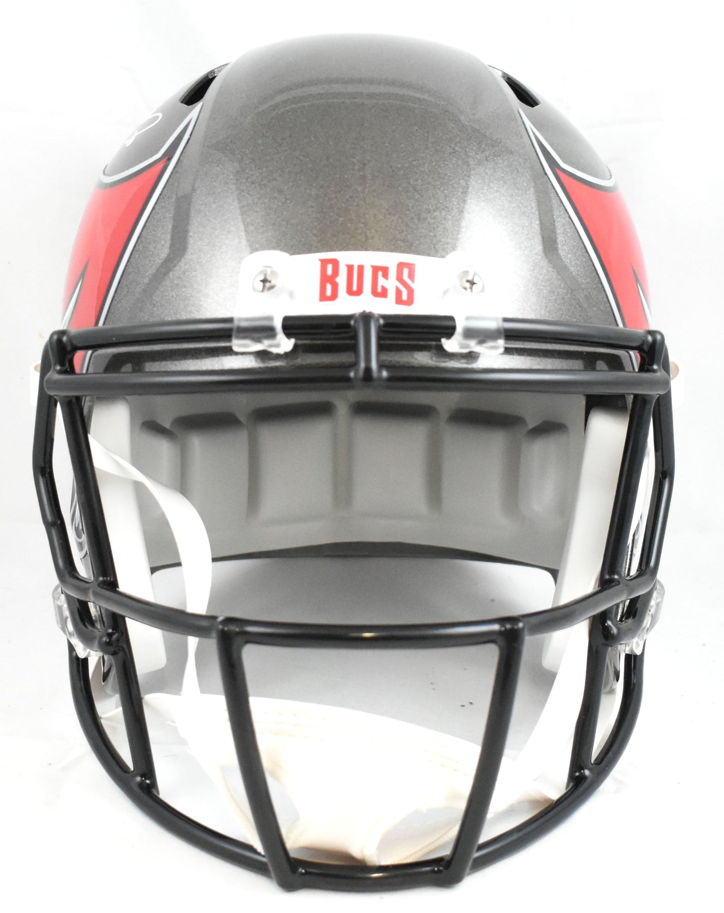 Ronde Barber Autographed Buccaneers F/S Speed Helmet HOF - Beckett W Hologram