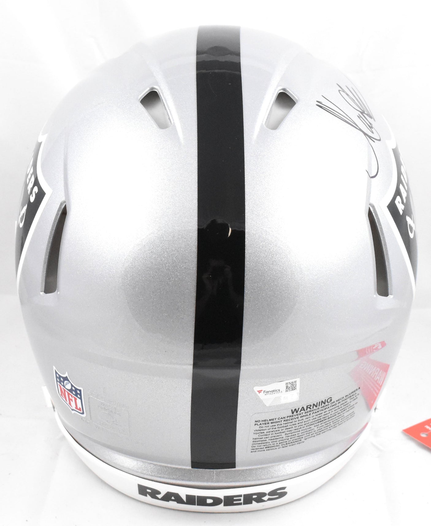 Marcus Allen Autographed Raiders F/S Speed Authentic Helmet - Fanatics *Black