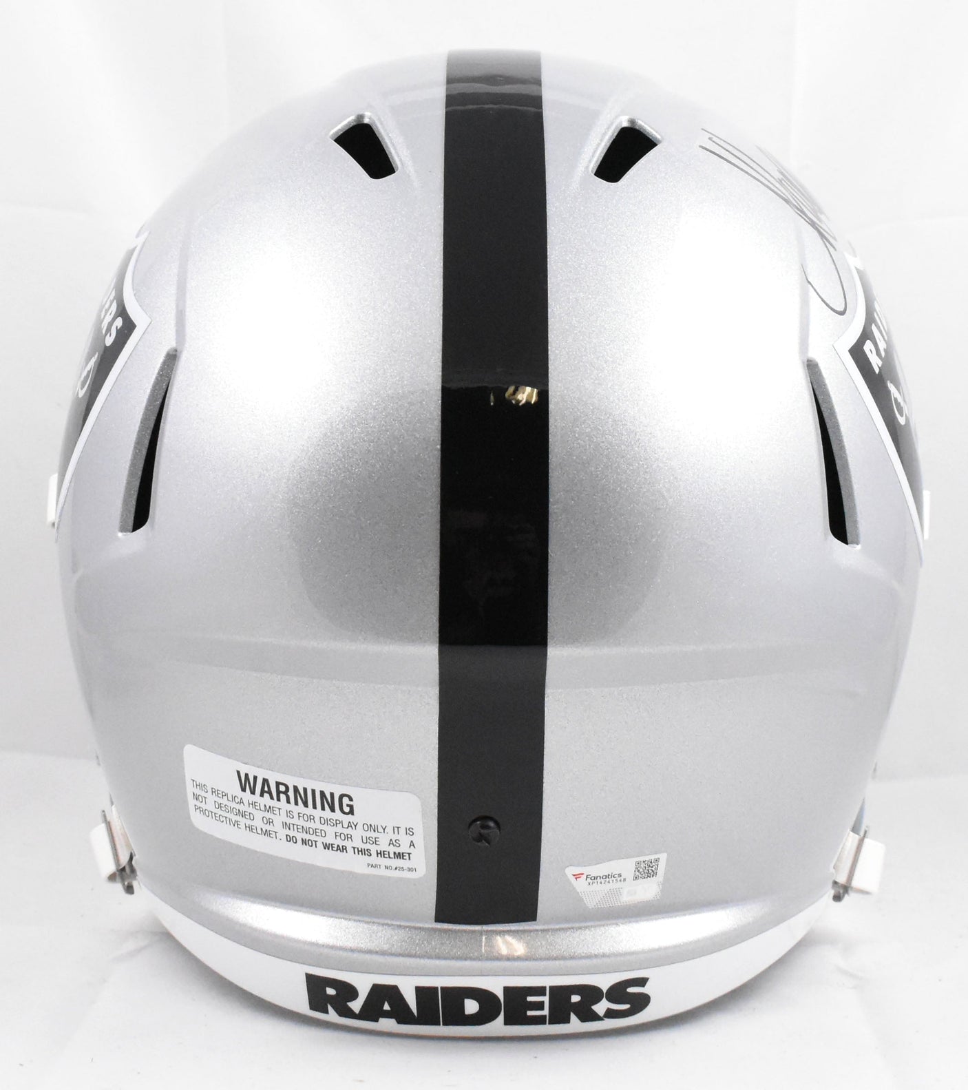 Marcus Allen Autographed Raiders F/S Speed Helmet - Fanatics *Black
