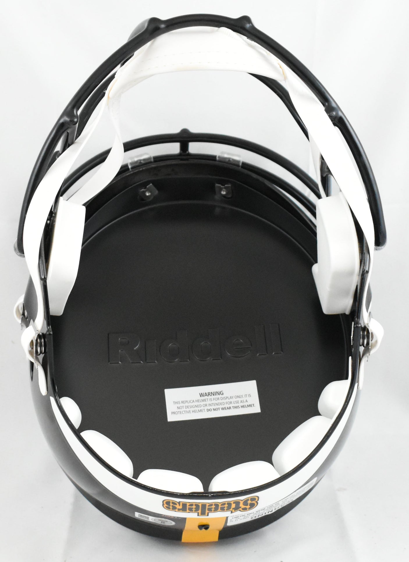 Kaleb Johnson Autographed Pittsburgh Steelers F/S Speed Helmet - Beckett W Holo