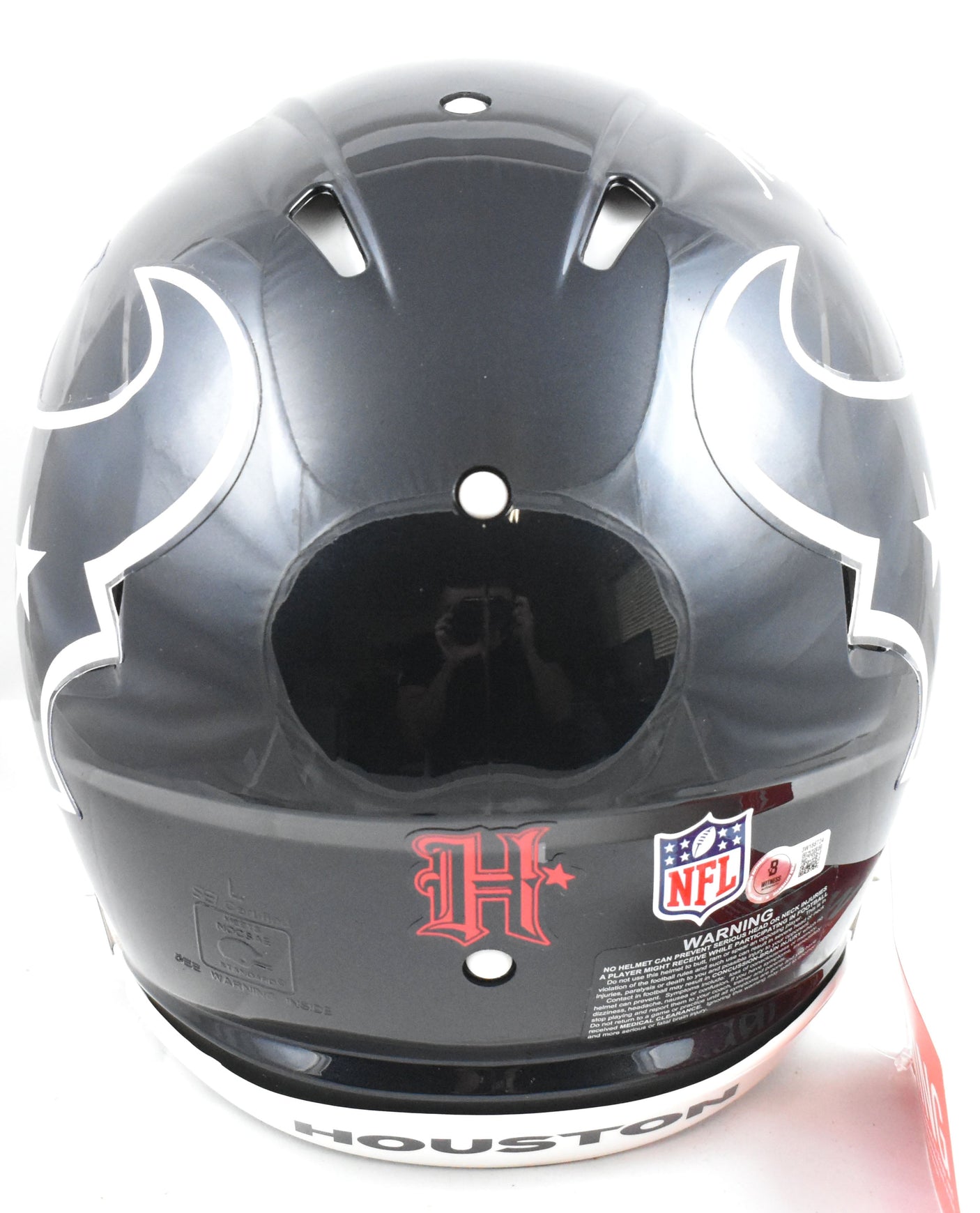 Nico Collins Signed Houston Texans F/S Speed Authentic Helmet - Beckett W Holo