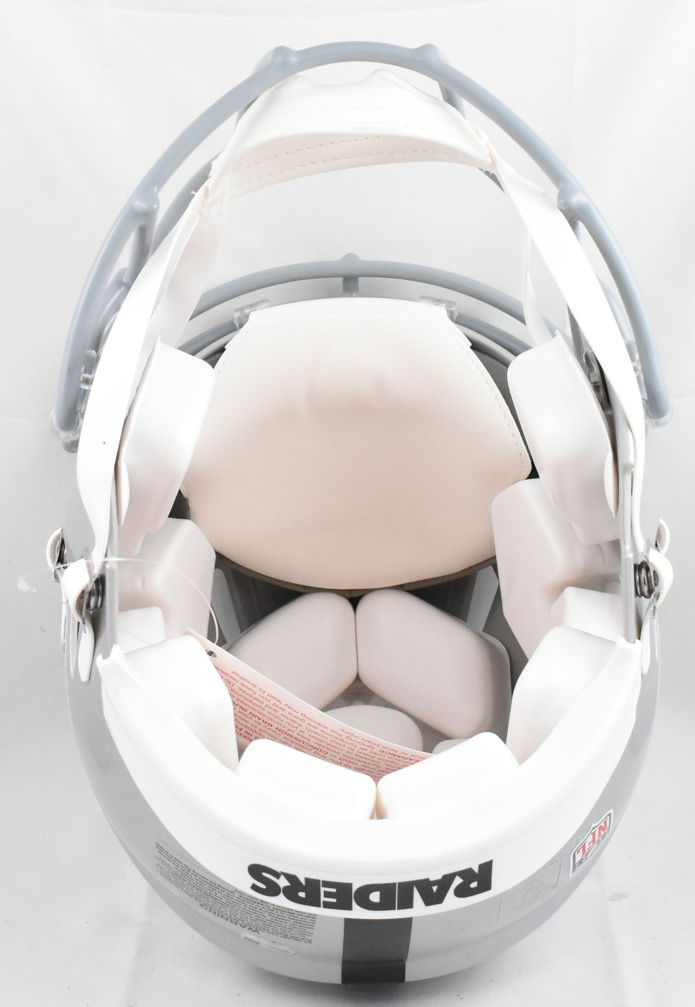 Tim Brown Autographed Raiders F/S Speed Authentic Helmet - Fanatics *Black