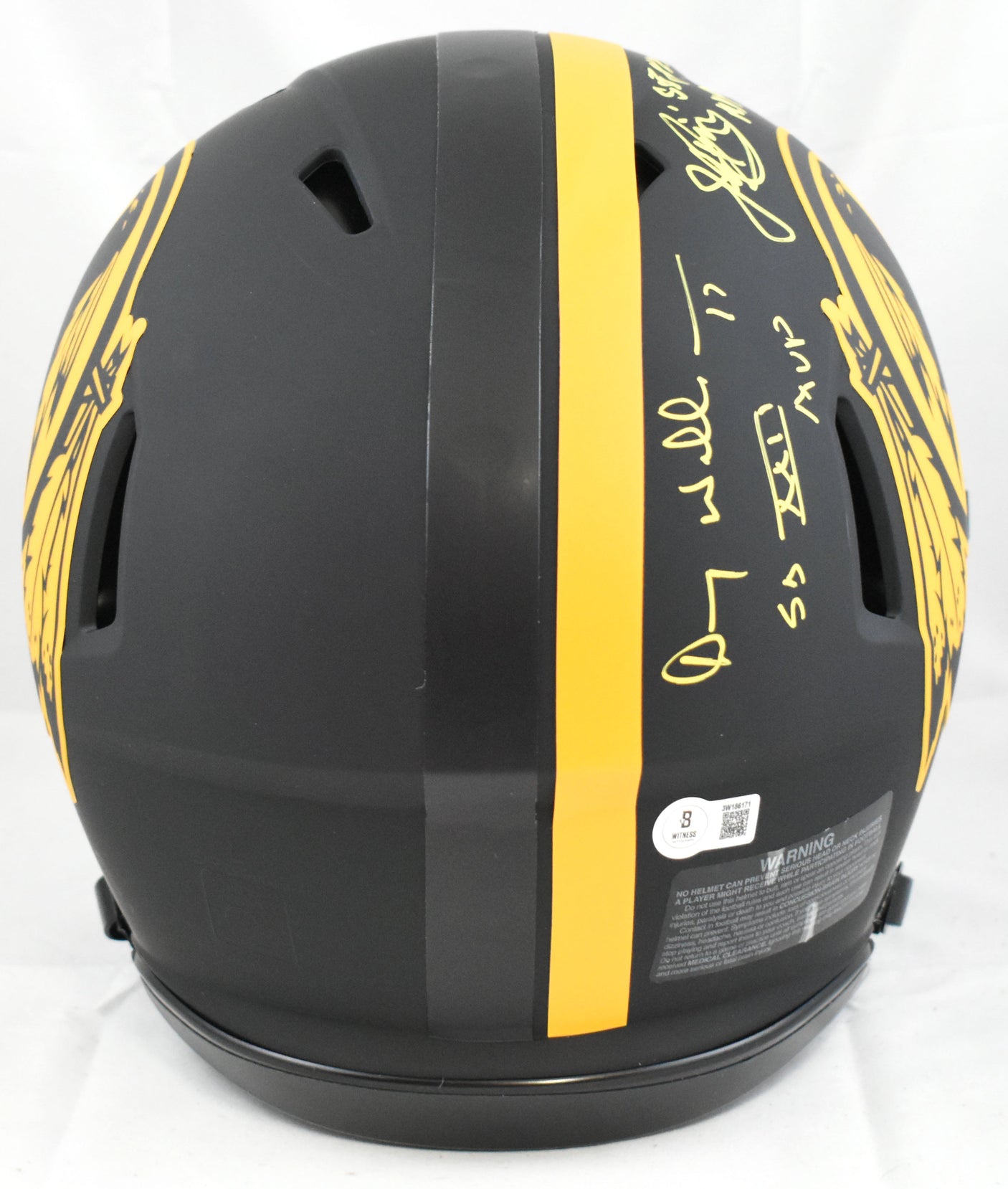 Doug Williams John Riggins Mark Rypien Signed F/S Eclipse Speed Authentic Helmet