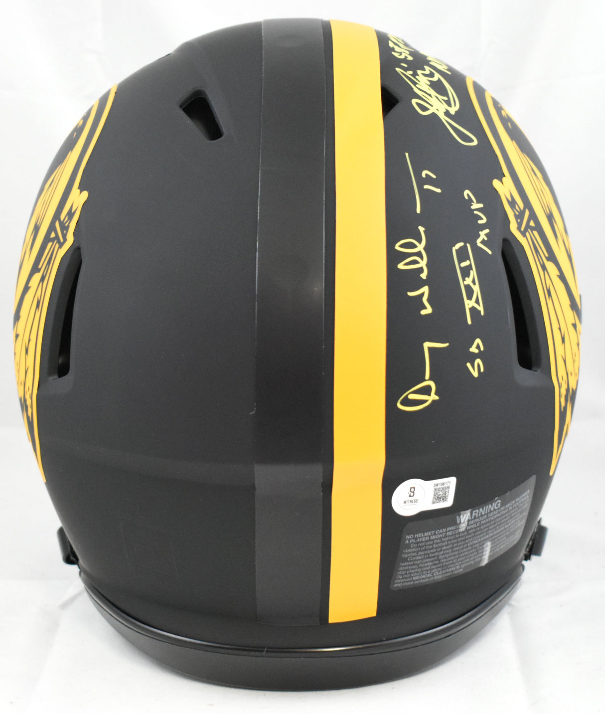 Doug Williams John Riggins Mark Rypien Signed F/S Eclipse Speed Authentic Helmet