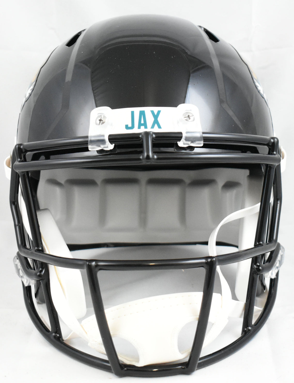Travis Hunter Autographed Jacksonville Jaguars F/S Speed Helmet - Beckett W Holo