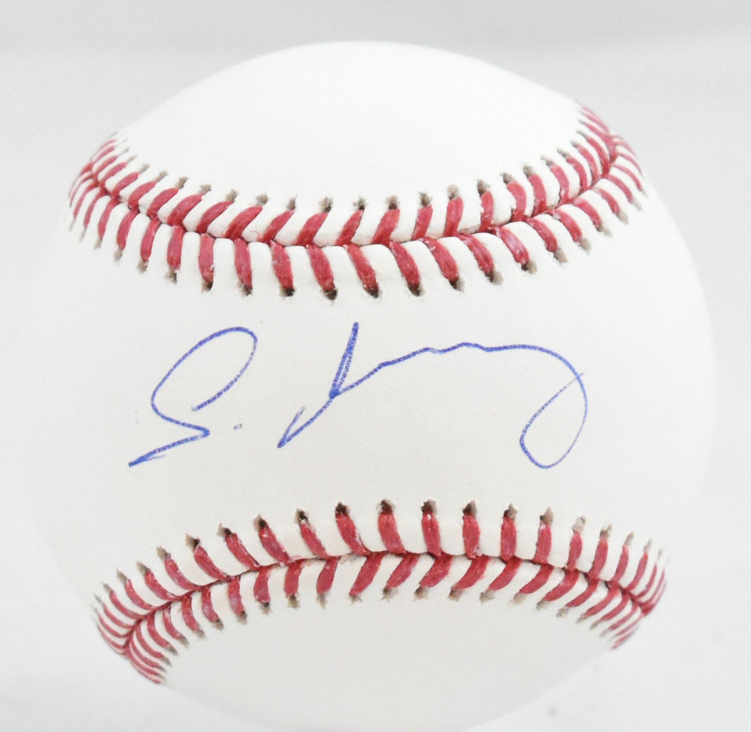 Cristopher Sanchez Autographed Rawlings OML Baseball - Beckett W Hologram *Blue