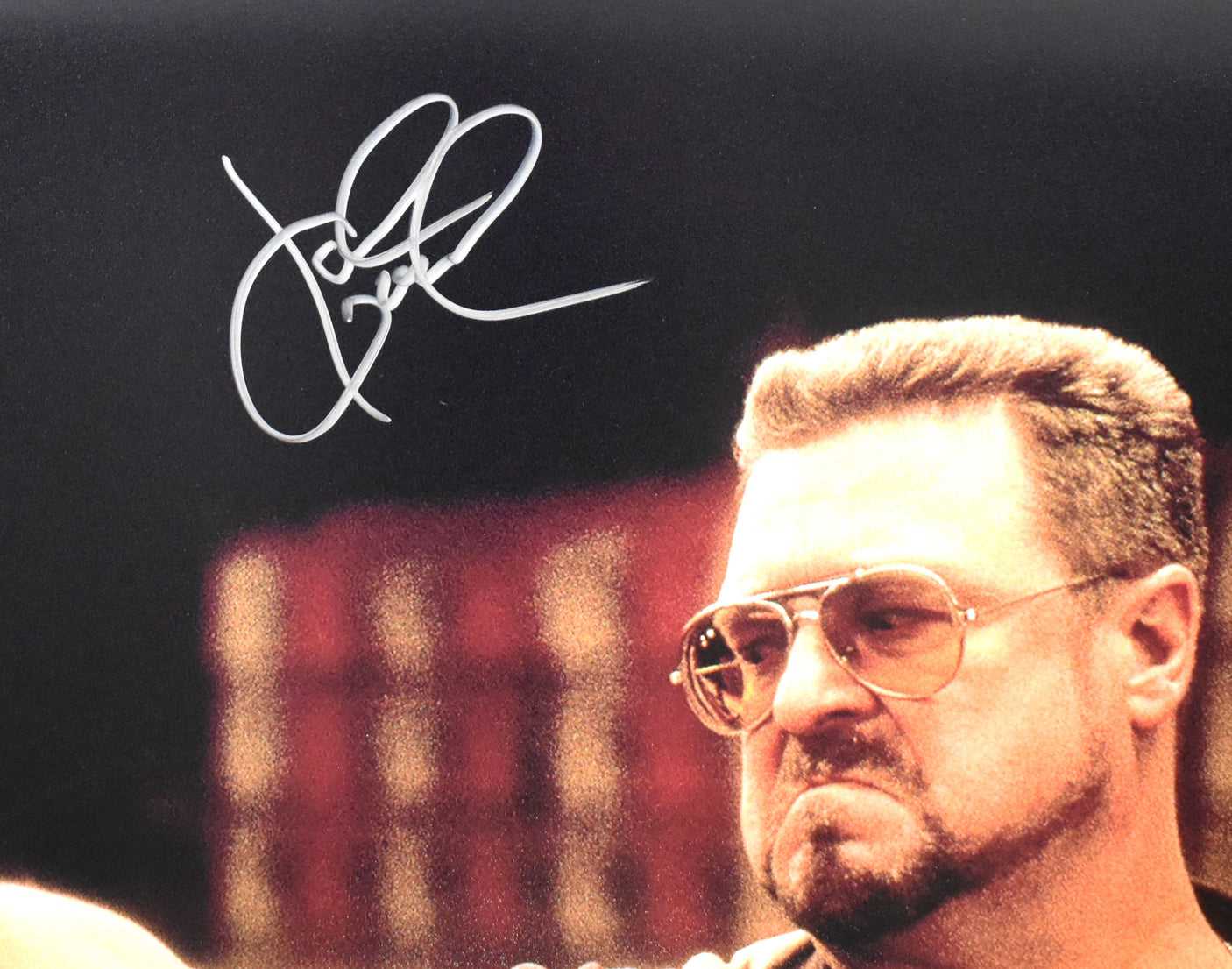 John Goodman Autographed The Big Lebowski 16x20 Close Up - Beckett W Hologram
