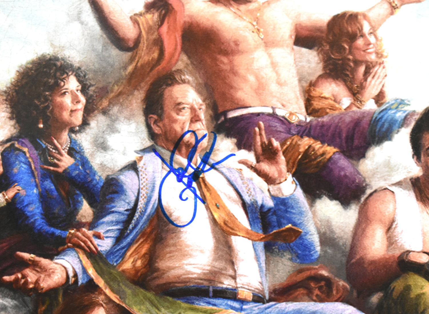 John Goodman Autographed The Righteous Gemstones 18x24 Poster - Beckett W Holo