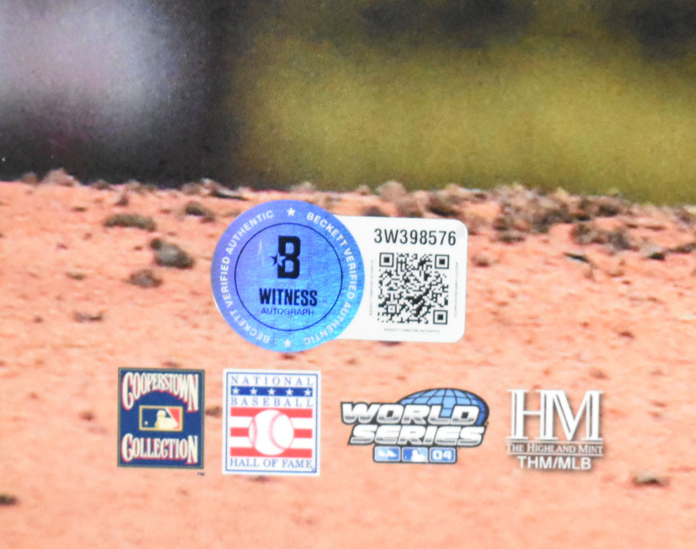 Pedro Martinez Autographed Boston Red Sox 16x20 Pitching Photo - Beckett W Holo