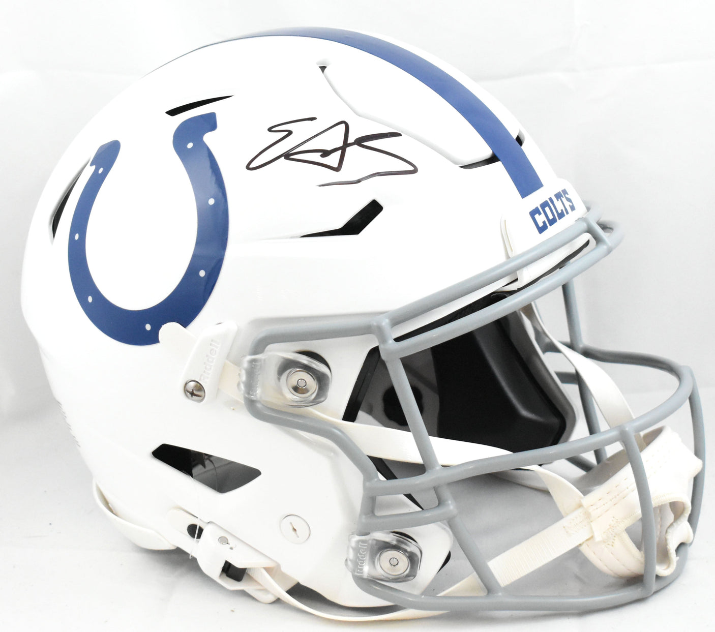 Edgerrin James Signed Indianapolis Colts F/S SpeedFlex Helmet - Beckett W Holo