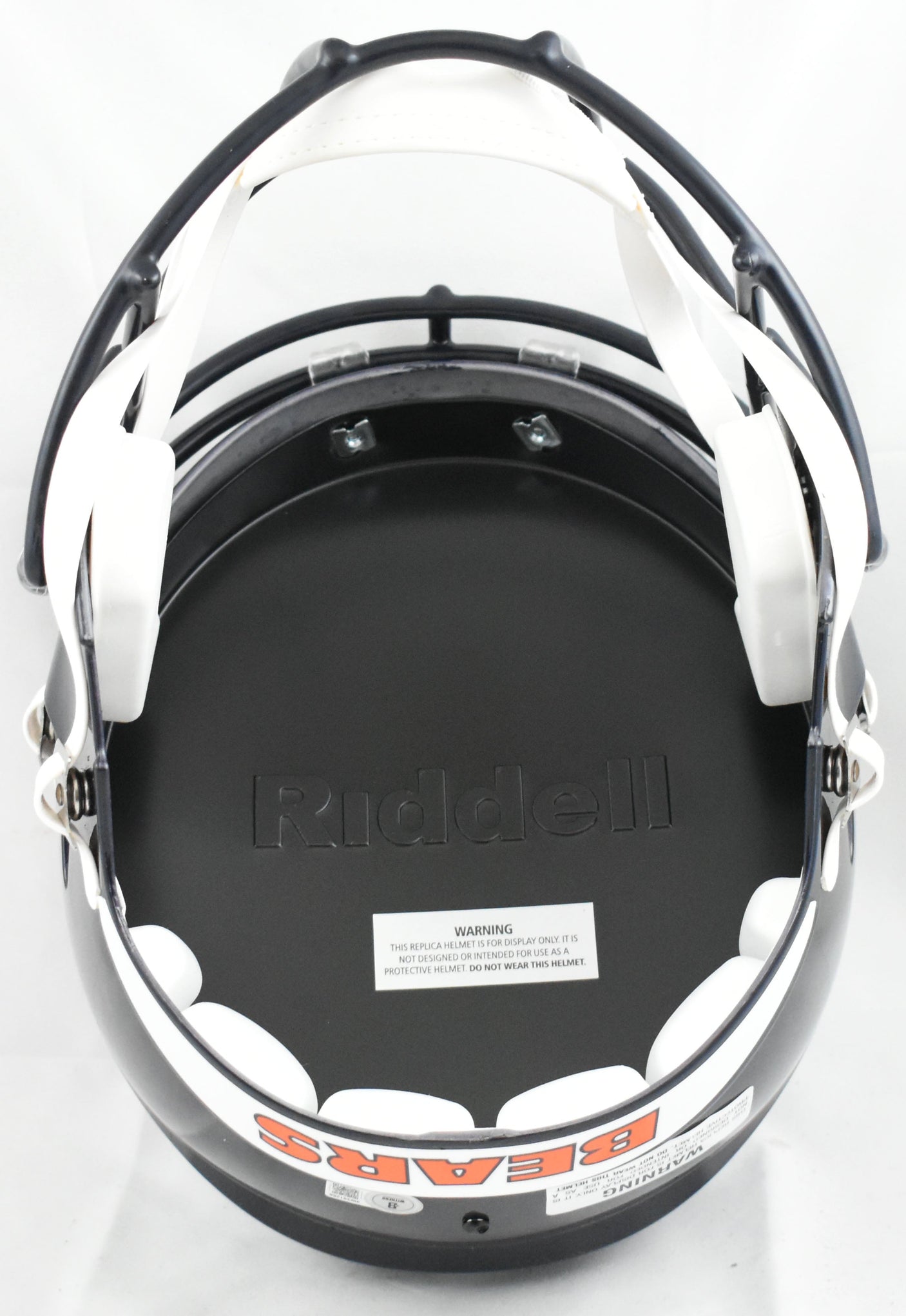 Jim McMahon Autographed Chicago Bears F/S Helmet - Beckett W Hologram *Silver