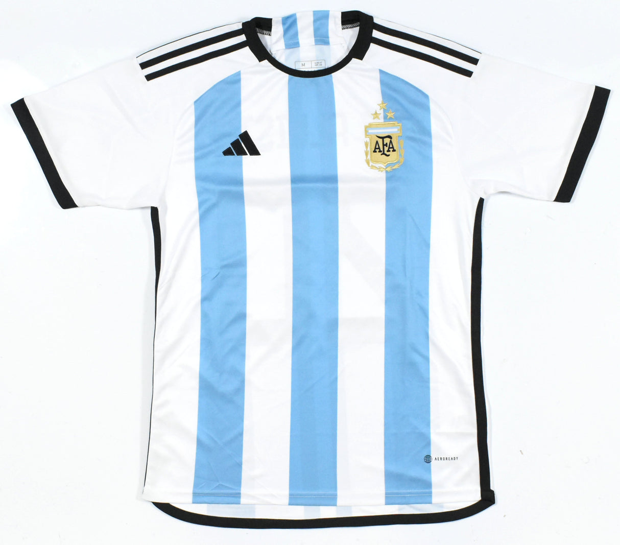 Alexis Mac Allister Autographed Argentina Home Soccer Jersey #20-Beckett Holo *M