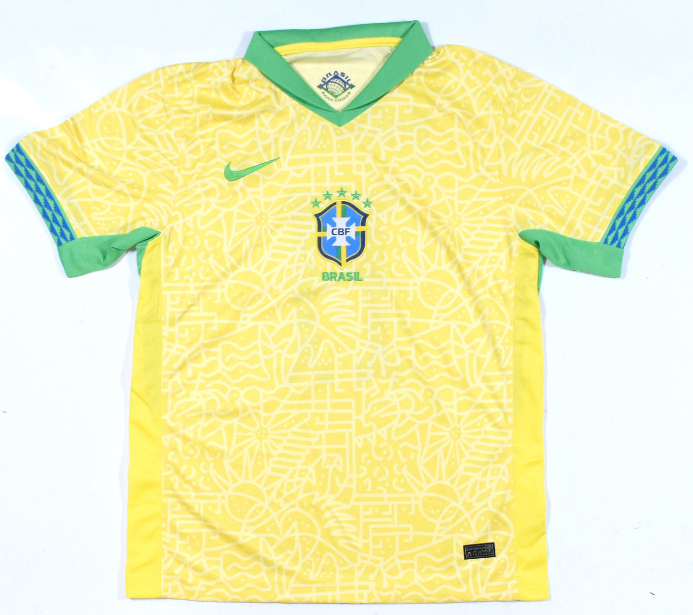Gabriel Martinelli Autographed Brazil Home Soccer Jersey #11-Beckett Hologram *L