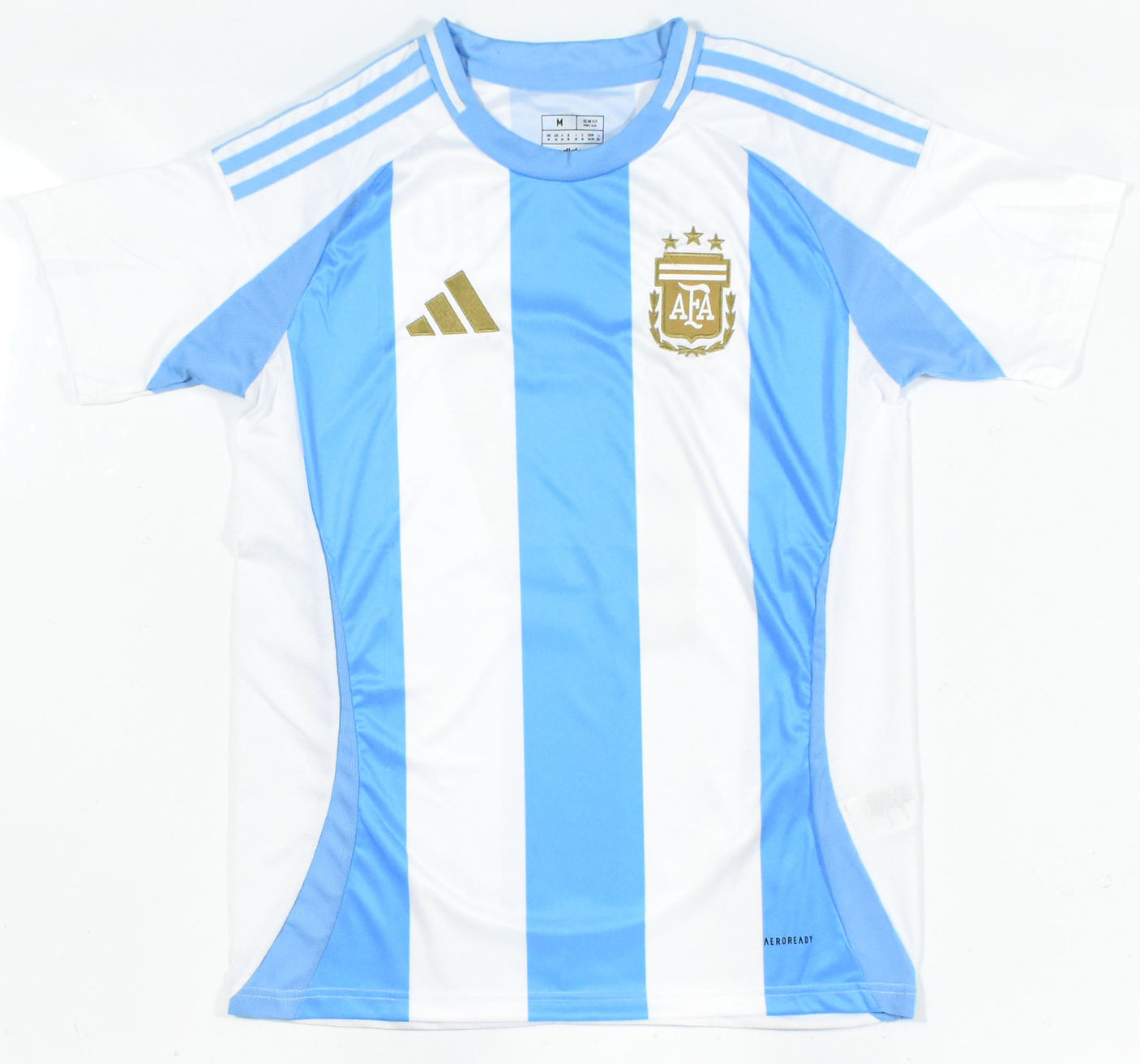 Alejandro Garnacho Autographed Argentina Home Soccer Jersey #17 -Beckett Holo *M