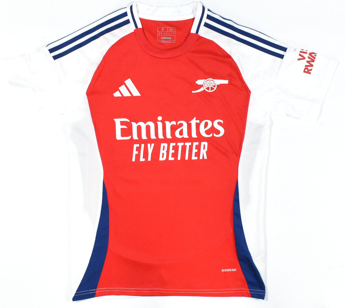 William Saliba Autographed Arsenal Home Soccer Jersey #12 - Beckett Hologram *M