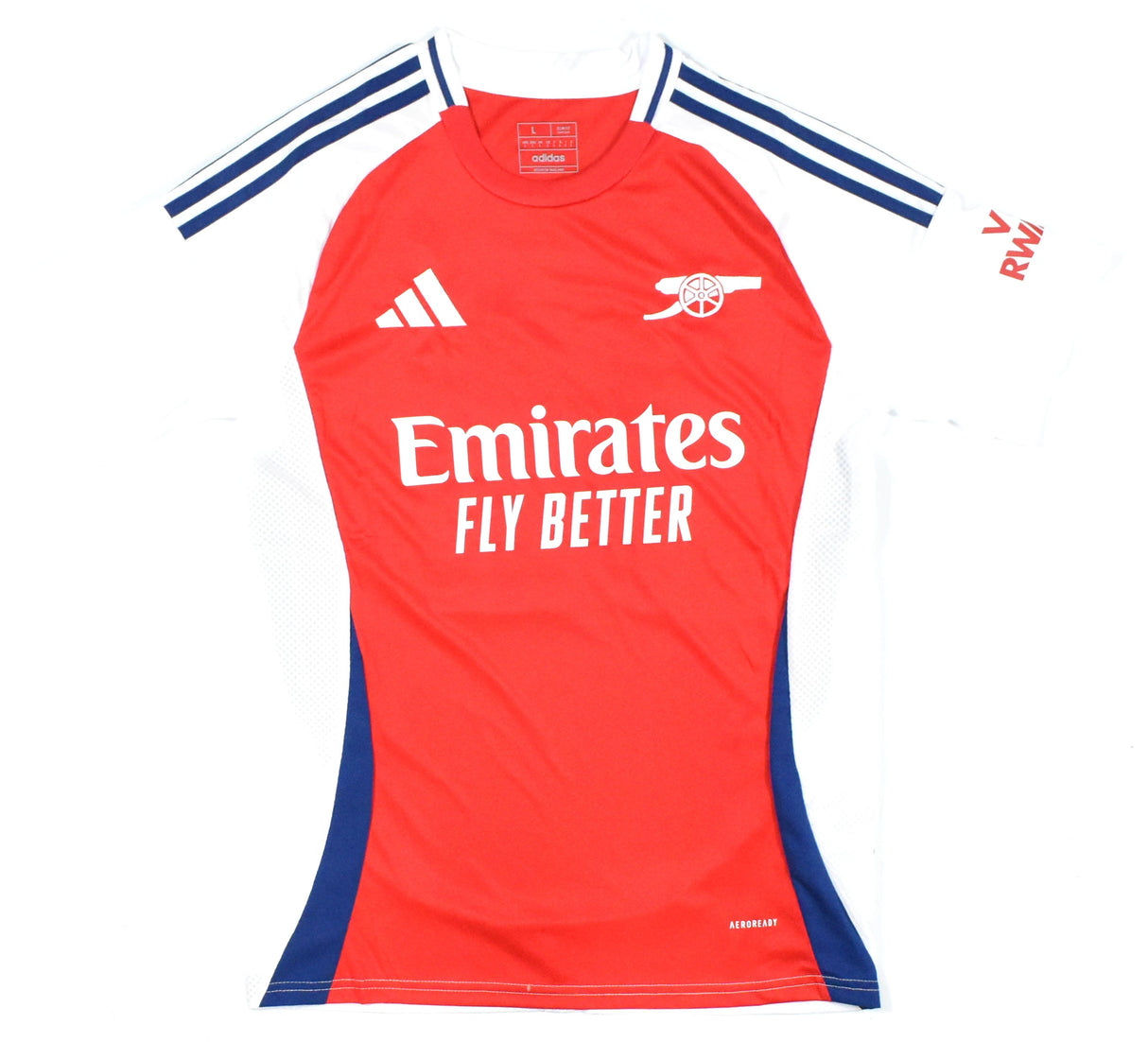 William Saliba Autographed Arsenal Home Soccer Jersey #12 - Beckett Hologram *L