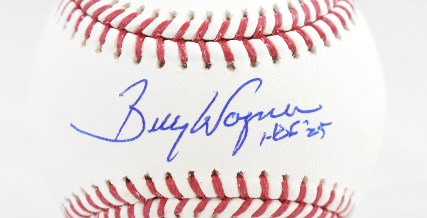 Billy Wagner Autographed Rawlings OML Baseball w/HOF - Beckett W Hologram *Blue