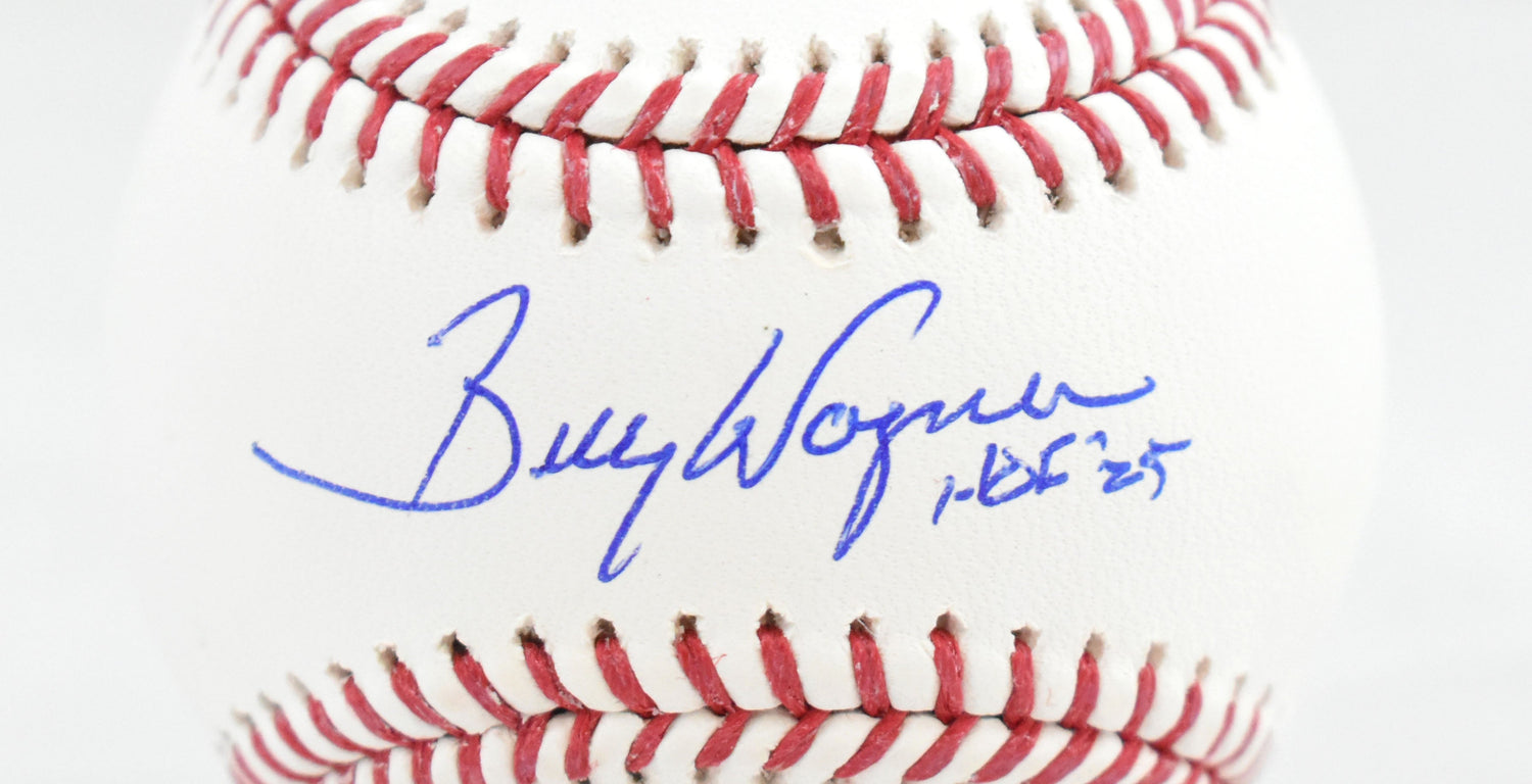 Billy Wagner Autographed Rawlings OML Baseball w/HOF - Beckett W Hologram *Blue