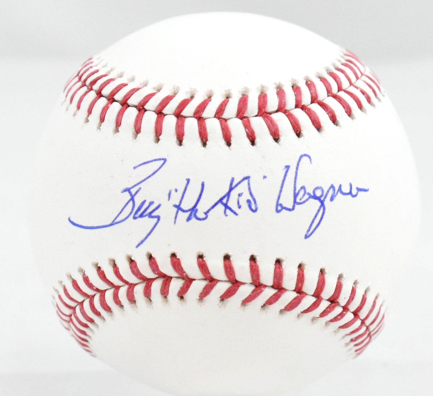 Billy Wagner Autographed Rawlings OML Baseball w/The Kid - Beckett W Holo *Blue