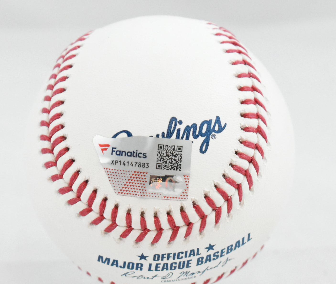 Carlton Fisk Autographed Rawlings OML Baseball - Fanatics *Blue
