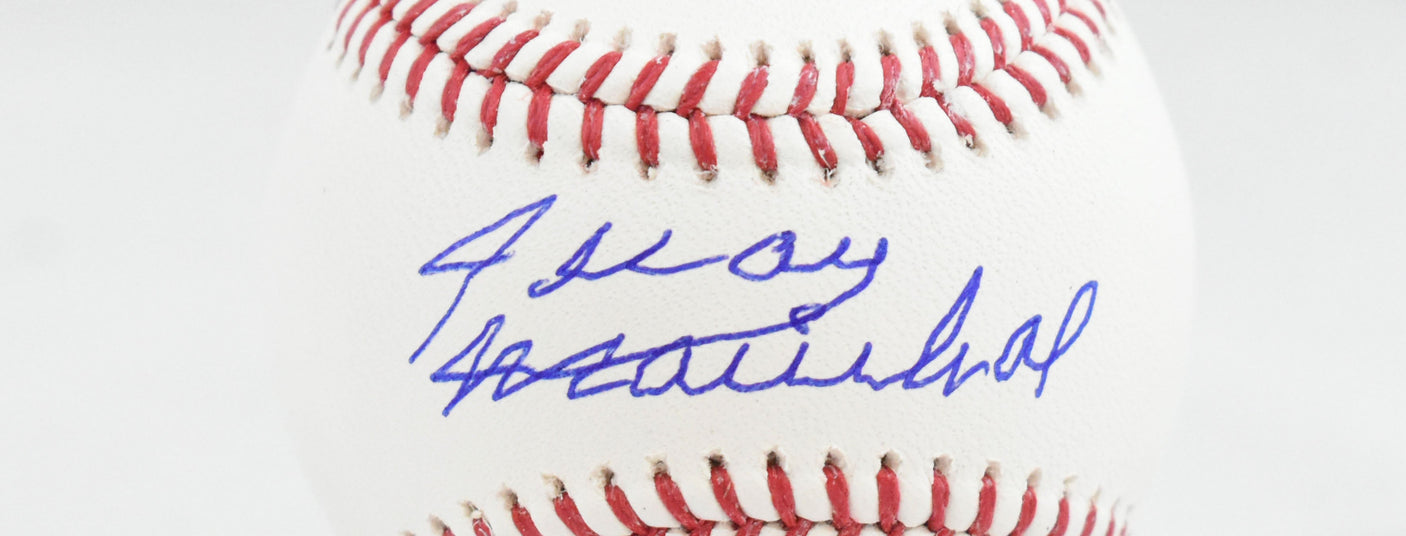 Juan Marichal Autographed Rawlings OML Baseball - Beckett W Hologram *Blue