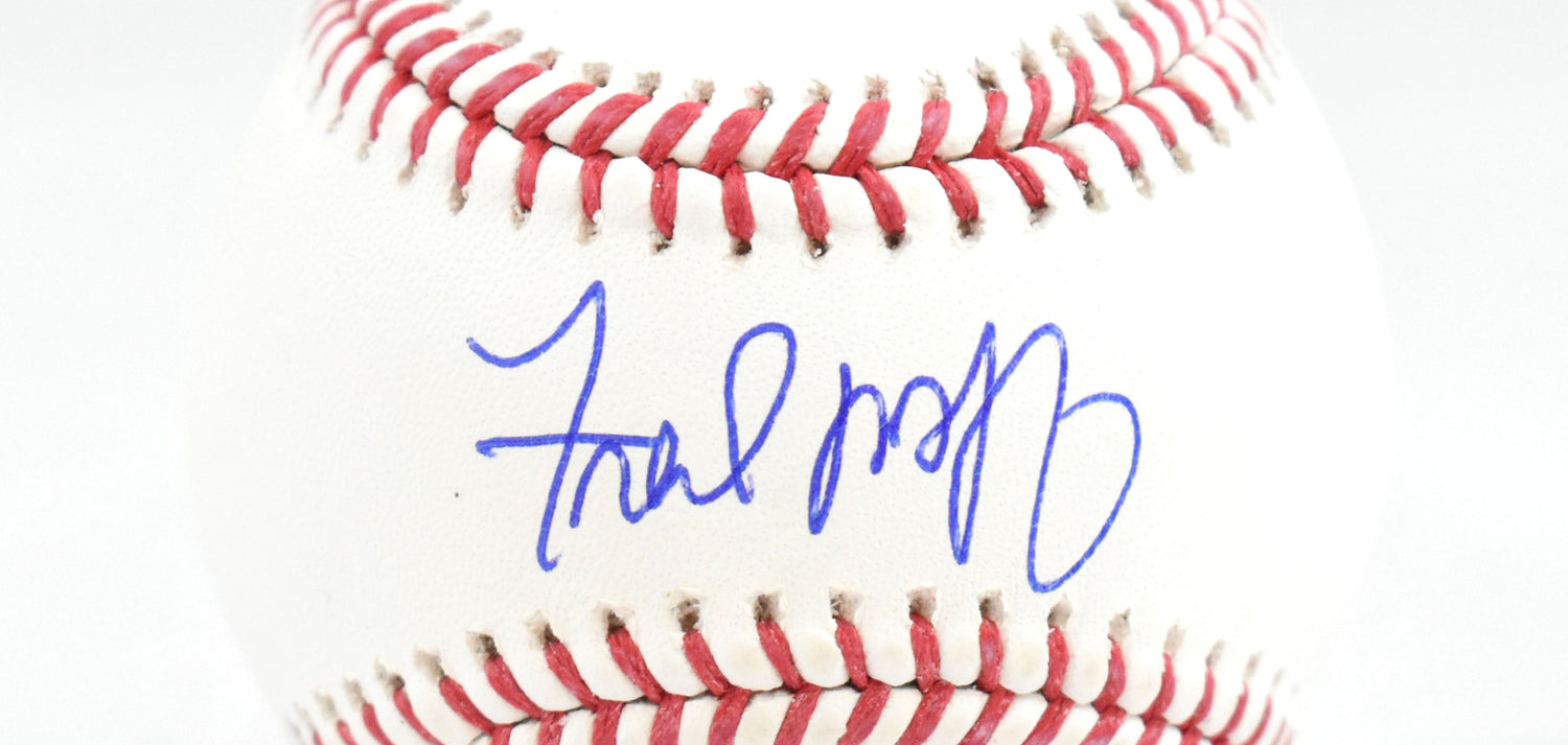 Fred McGriff Autographed Rawlings OML Baseball - Beckett W Hologram *Blue