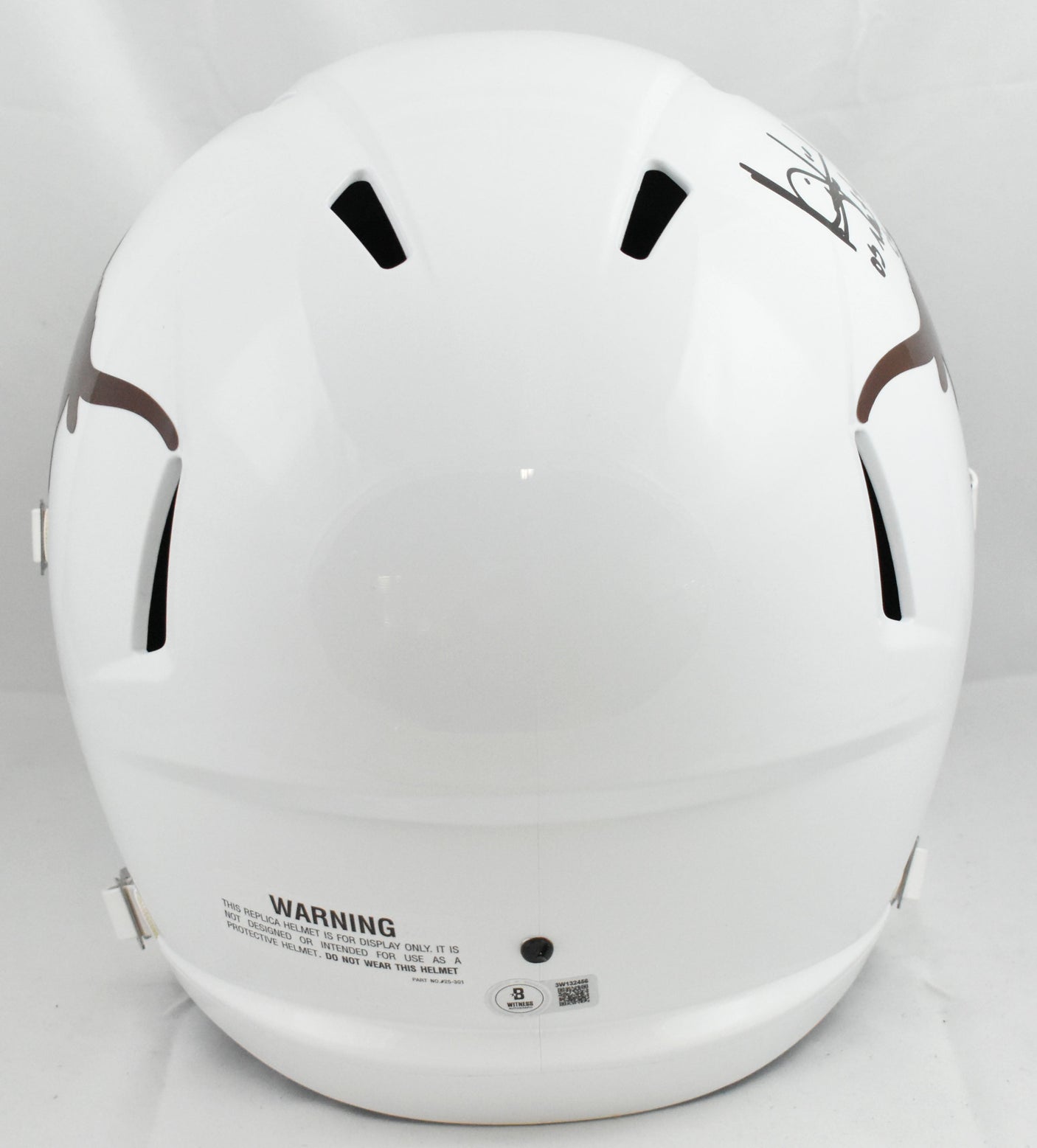 Vince Young Signed UT Longhorns F/S Speed Helmet 05 Natl Champs - Beckett W Holo