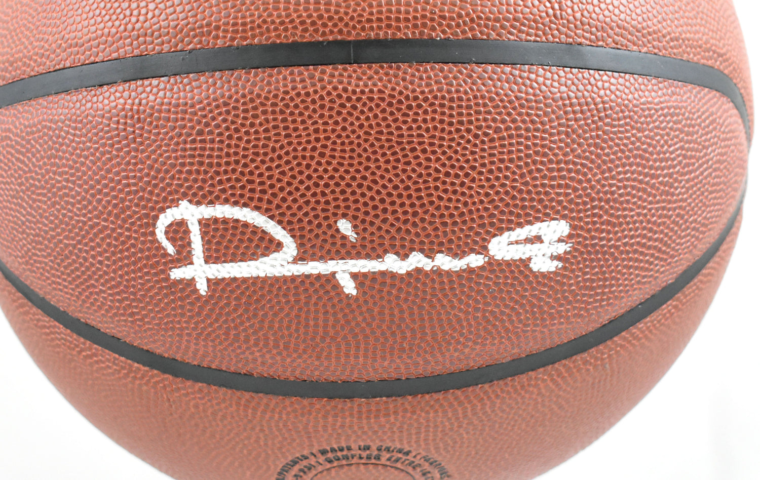 Vlade Divac Autographed NBA Wilson Lakers Logo Basketball - Beckett W Hologram