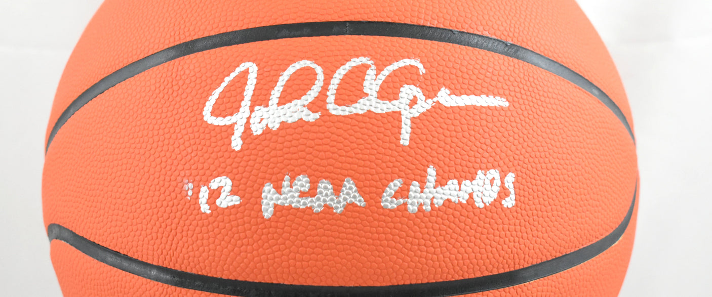 John Calipari Autographed NCAA Wilson Basketball '12 NCAA Champs -Beckett W Holo