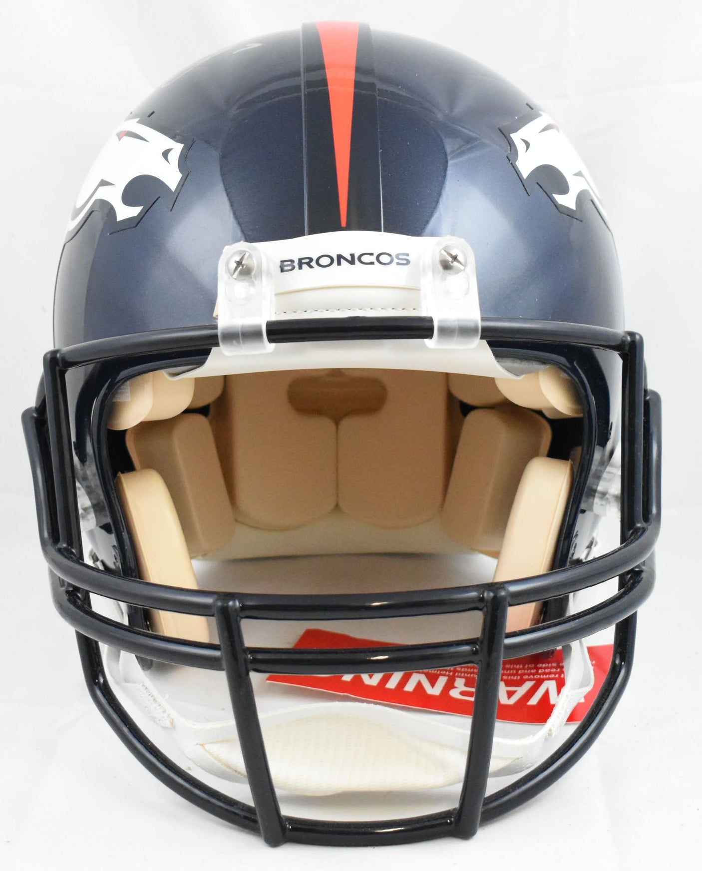 John Elway Autographed Denver Broncos F/S Authentic Helmet - JSA W *Silver