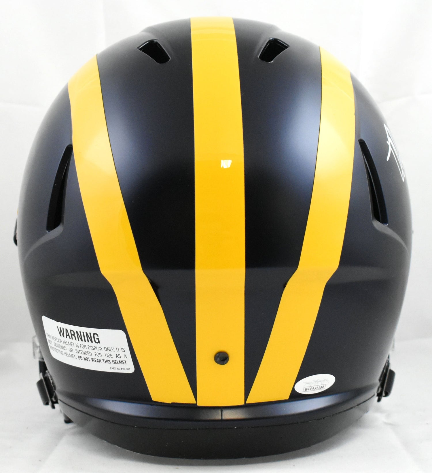 Taco Charlton Autographed Michigan Wolverines F/S Speed Helmet - JSA W *White