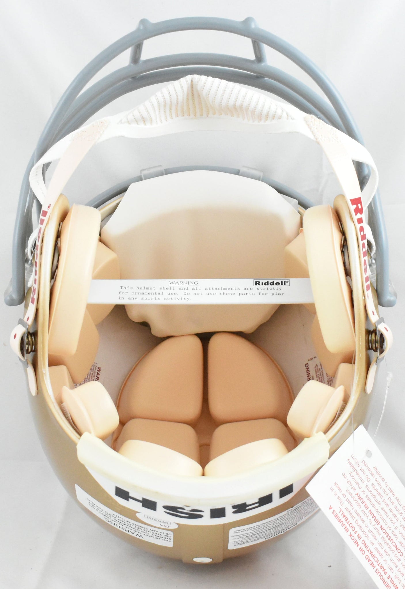 Joe Montana Autographed Notre Dame F/S Authentic Helmet - JSA W *Black