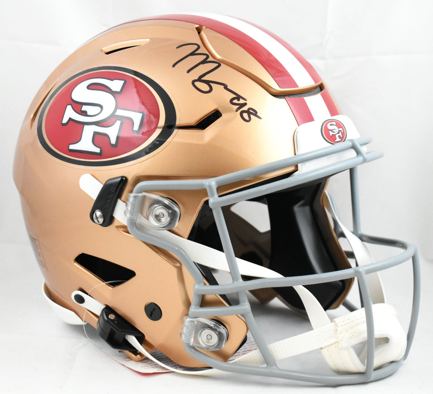 Mykel Williams Autographed 49ers F/S Speed Flex Helmet - Beckett W Hologram