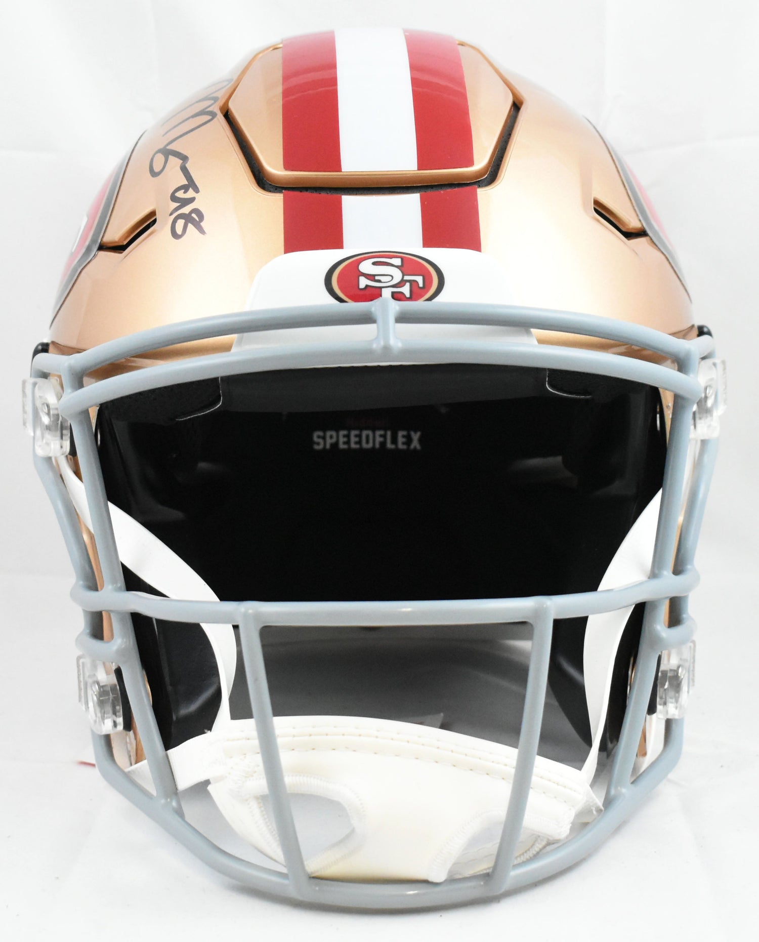Mykel Williams Autographed 49ers F/S Speed Flex Helmet - Beckett W Hologram