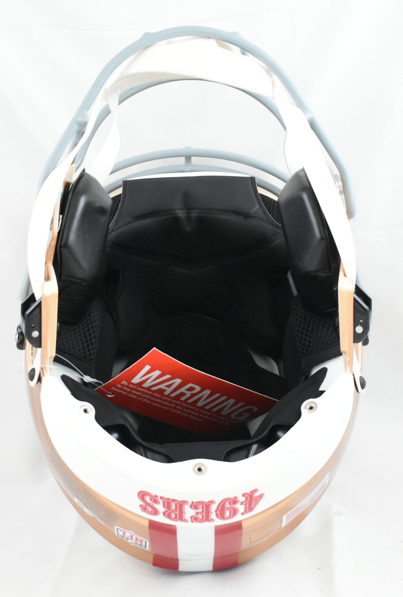 Mykel Williams Autographed 49ers F/S Speed Flex Helmet - Beckett W Hologram