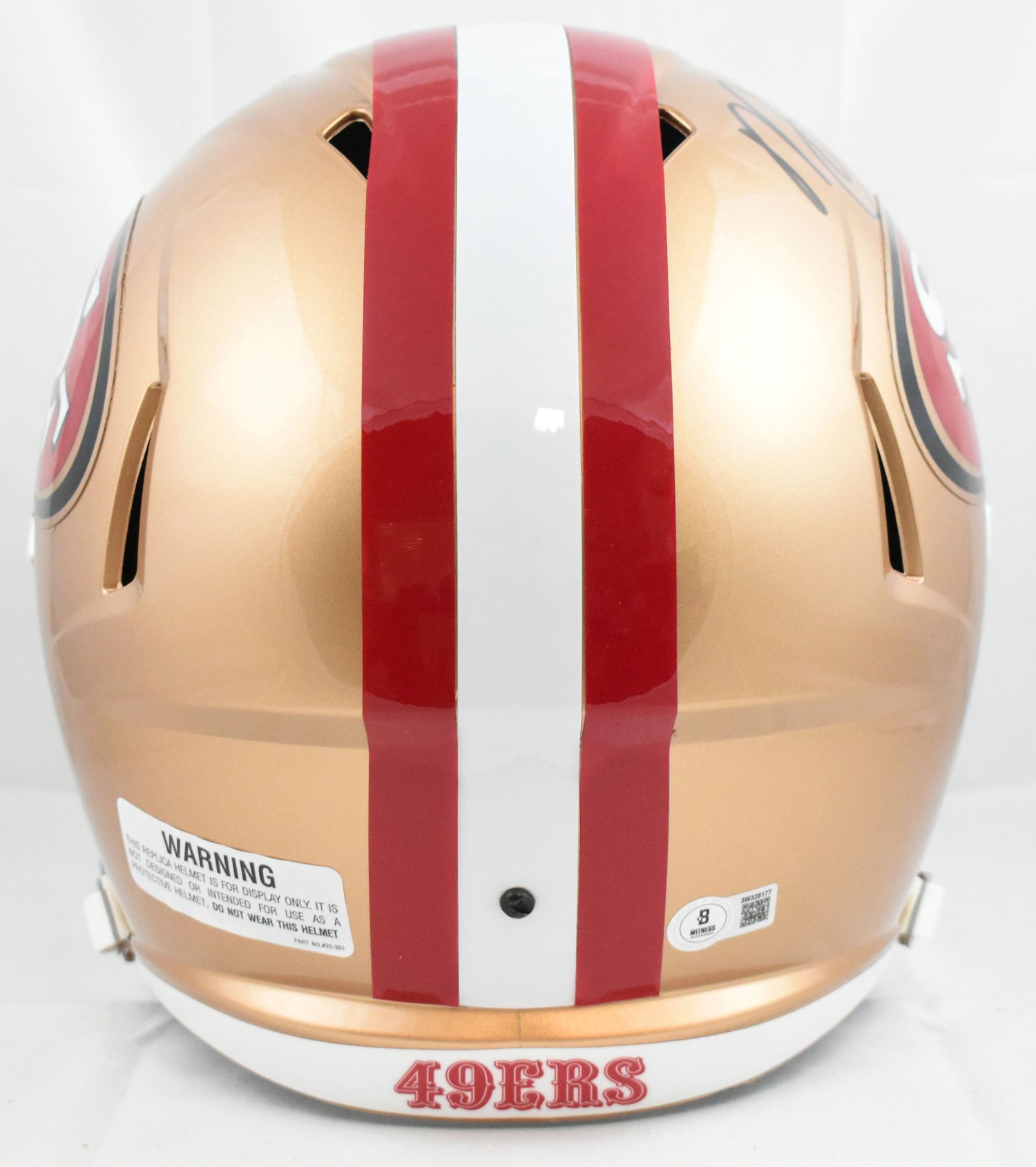 Mykel Williams Autographed San Francisco 49ers F/S Speed Helmet - Beckett W Holo