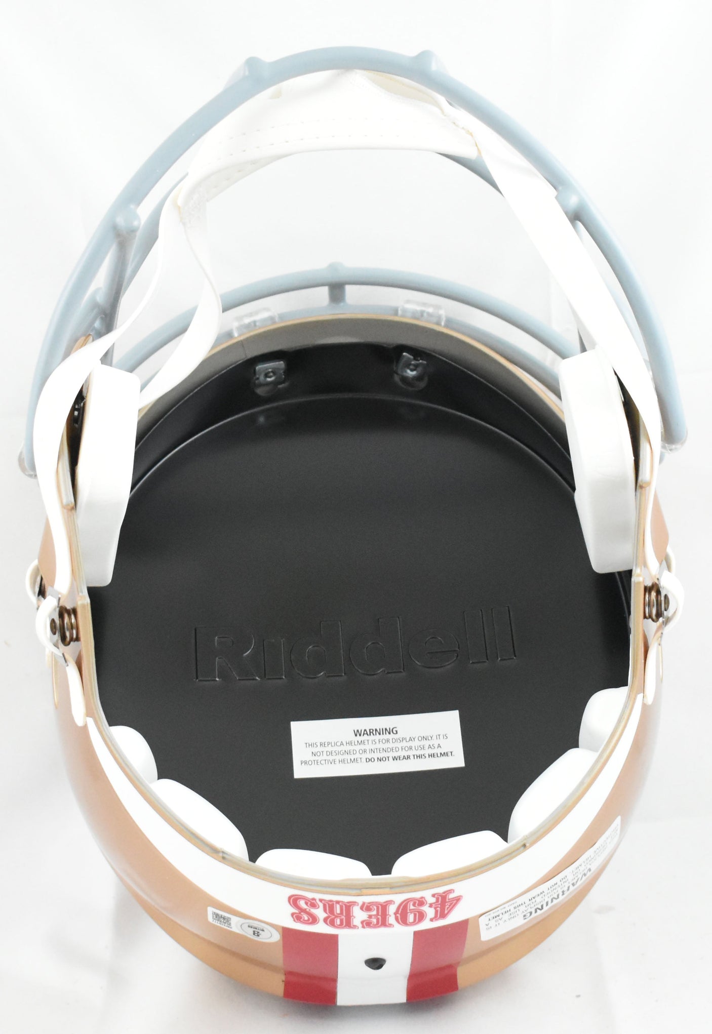 Mykel Williams Autographed San Francisco 49ers F/S Speed Helmet - Beckett W Holo