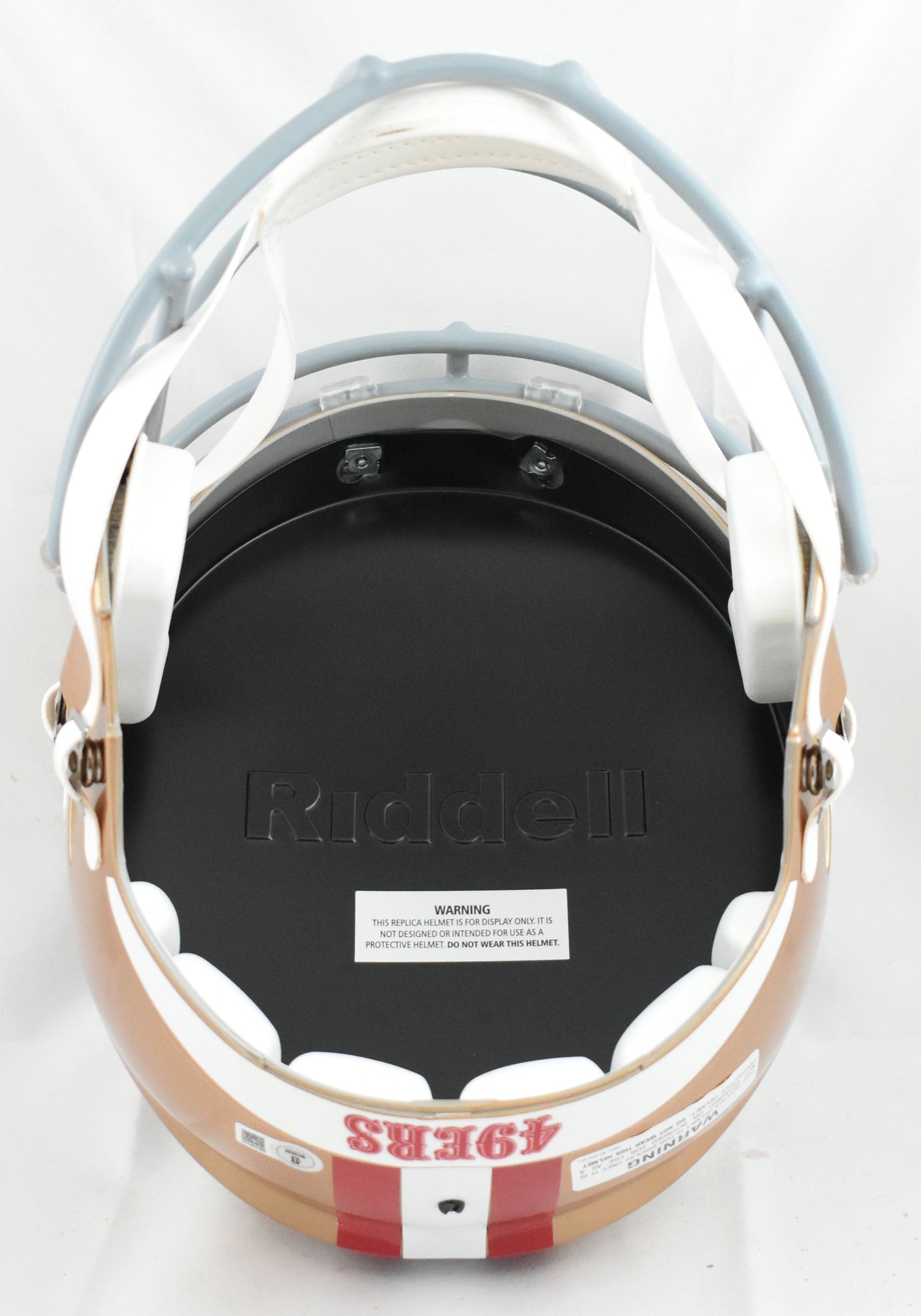 Isaac Guerendo Autographed San Francisco 49ers F/S Speed Helmet - Beckett W Holo