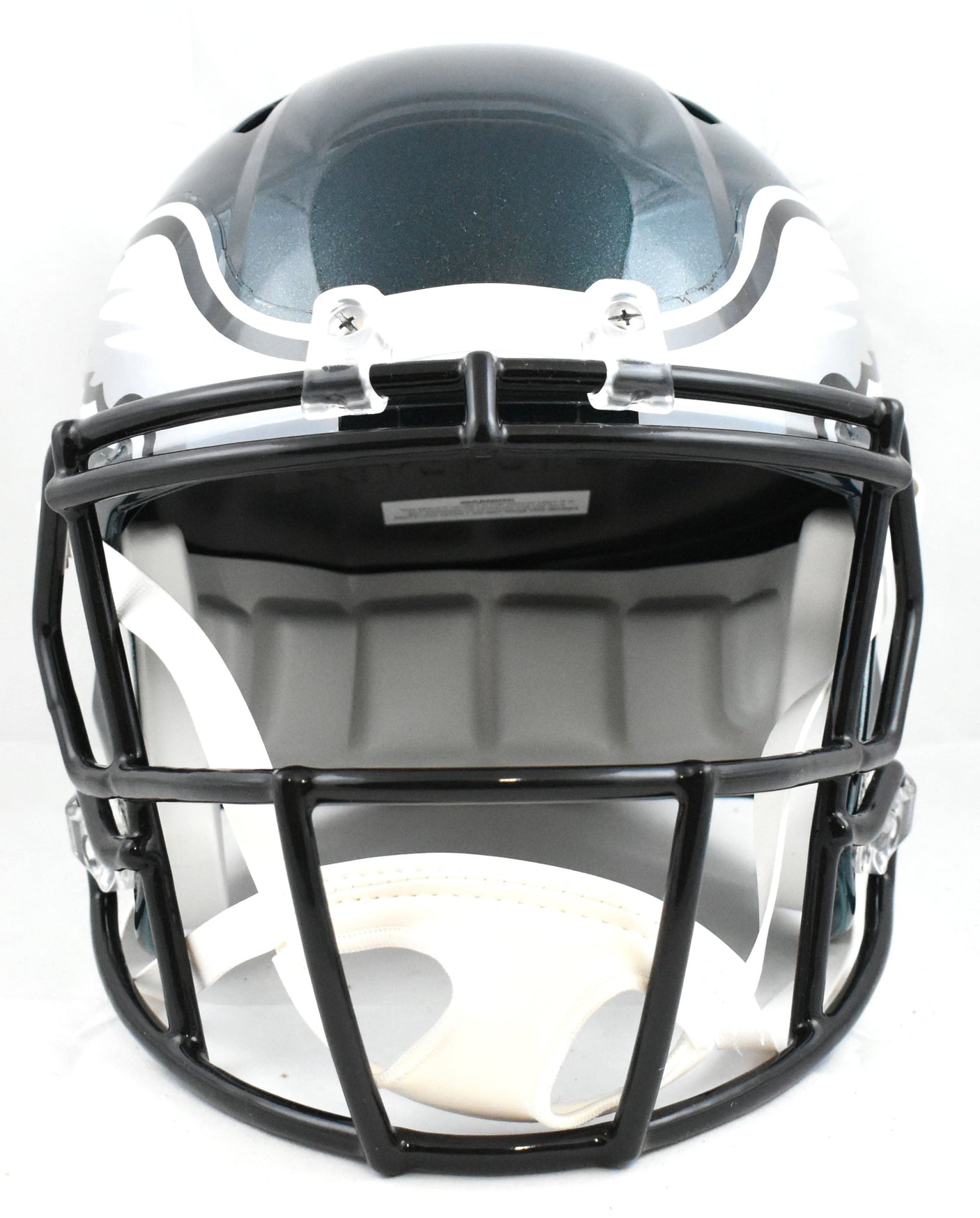 Jihaad Campbell Autographed Philadelphia Eagles F/S Speed Helmet- Beckett W Holo