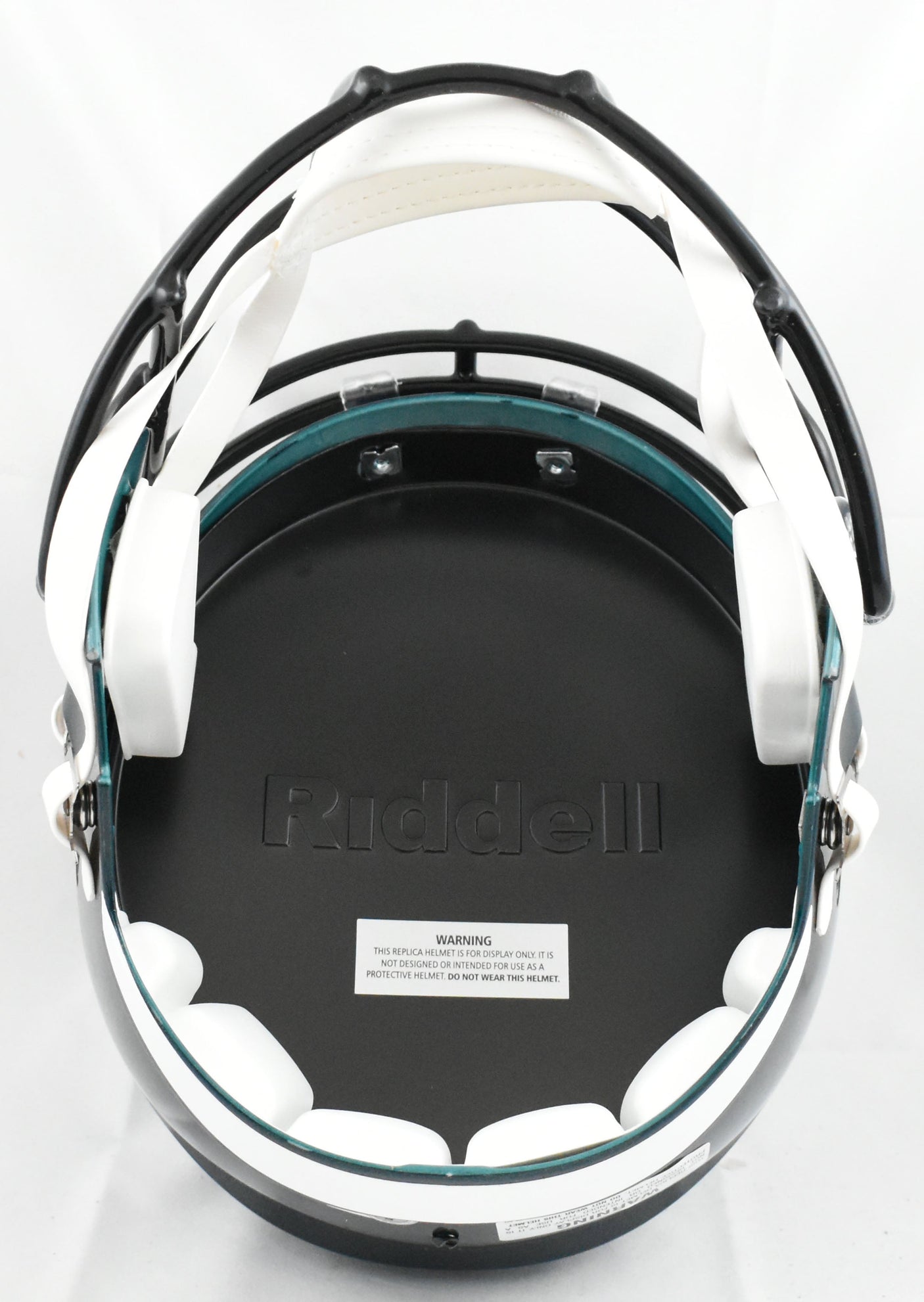 Jihaad Campbell Autographed Philadelphia Eagles F/S Speed Helmet- Beckett W Holo