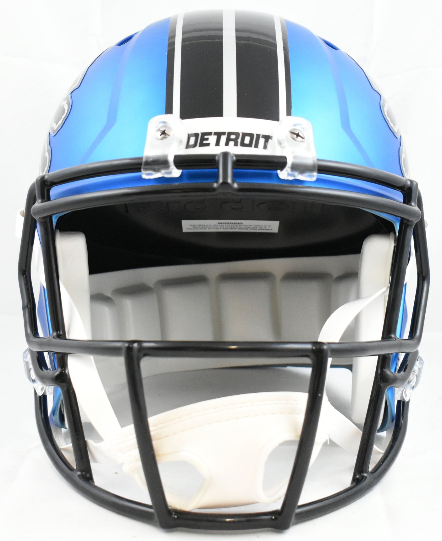 Isaac TeSlaa Autographed Detroit Lions F/S ALT 2024 Speed Helmet- Beckett W Holo