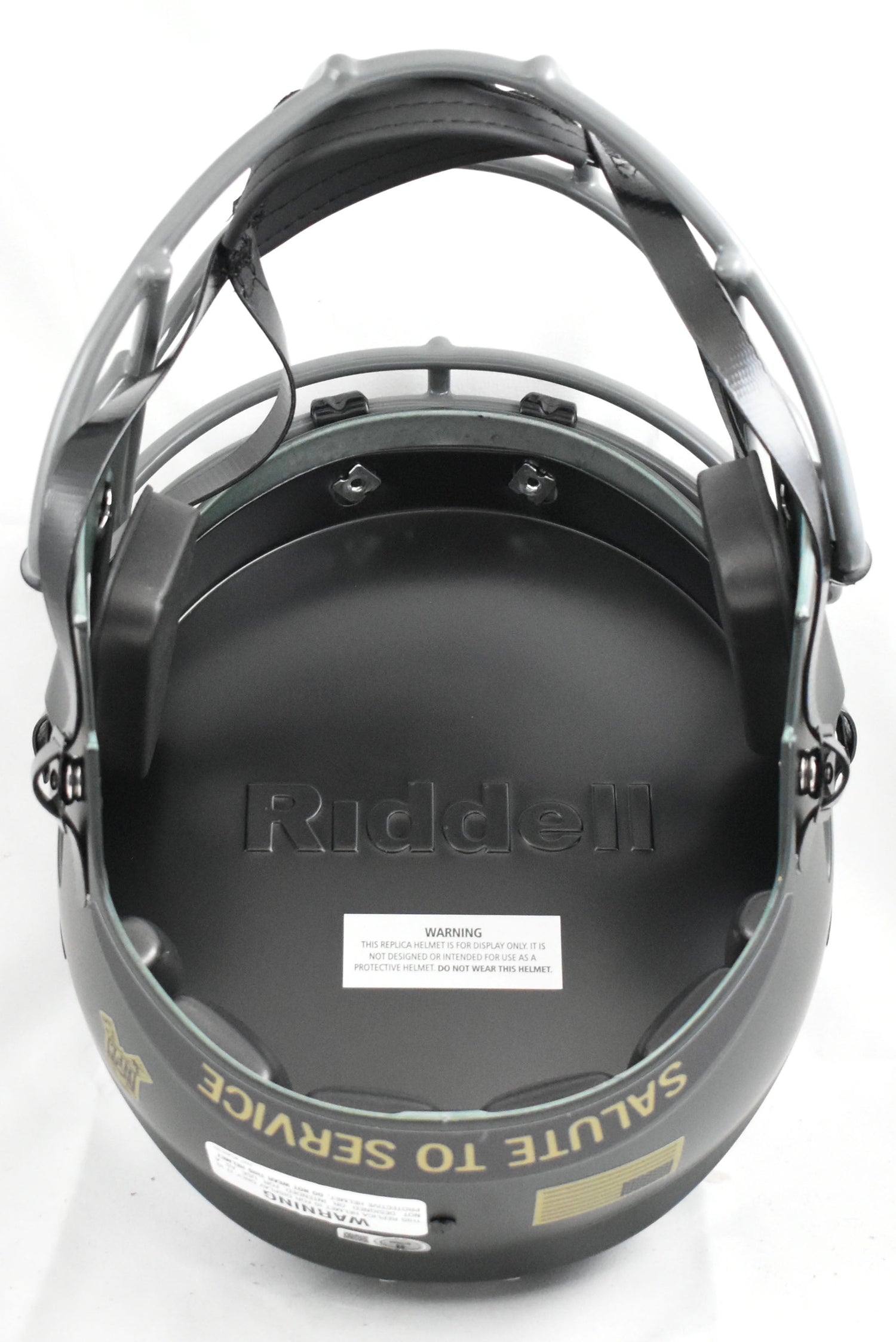 Roger Staubach Autographed Cowboys F/S Salute 2025 Speed Helmet - Beckett W Holo