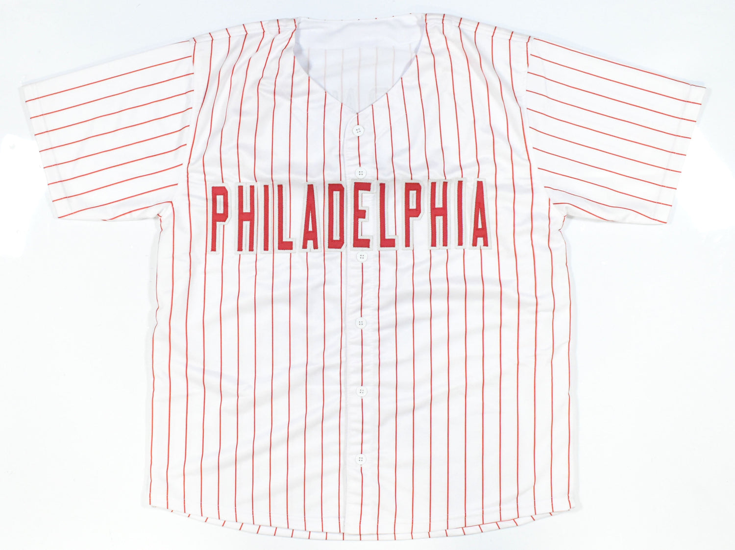 Trea Turner Autographed White Pro Style Jersey - Beckett W Hologram *Silver